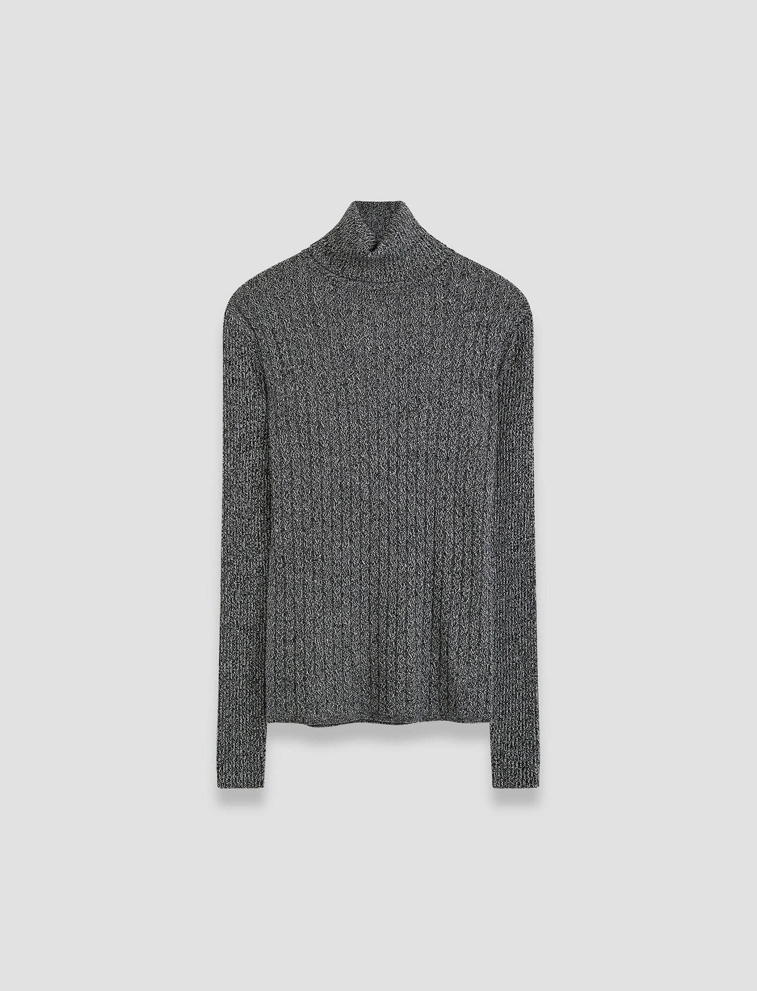 Ribbed Cable Knit High Neck Jumper Daily Casual Style