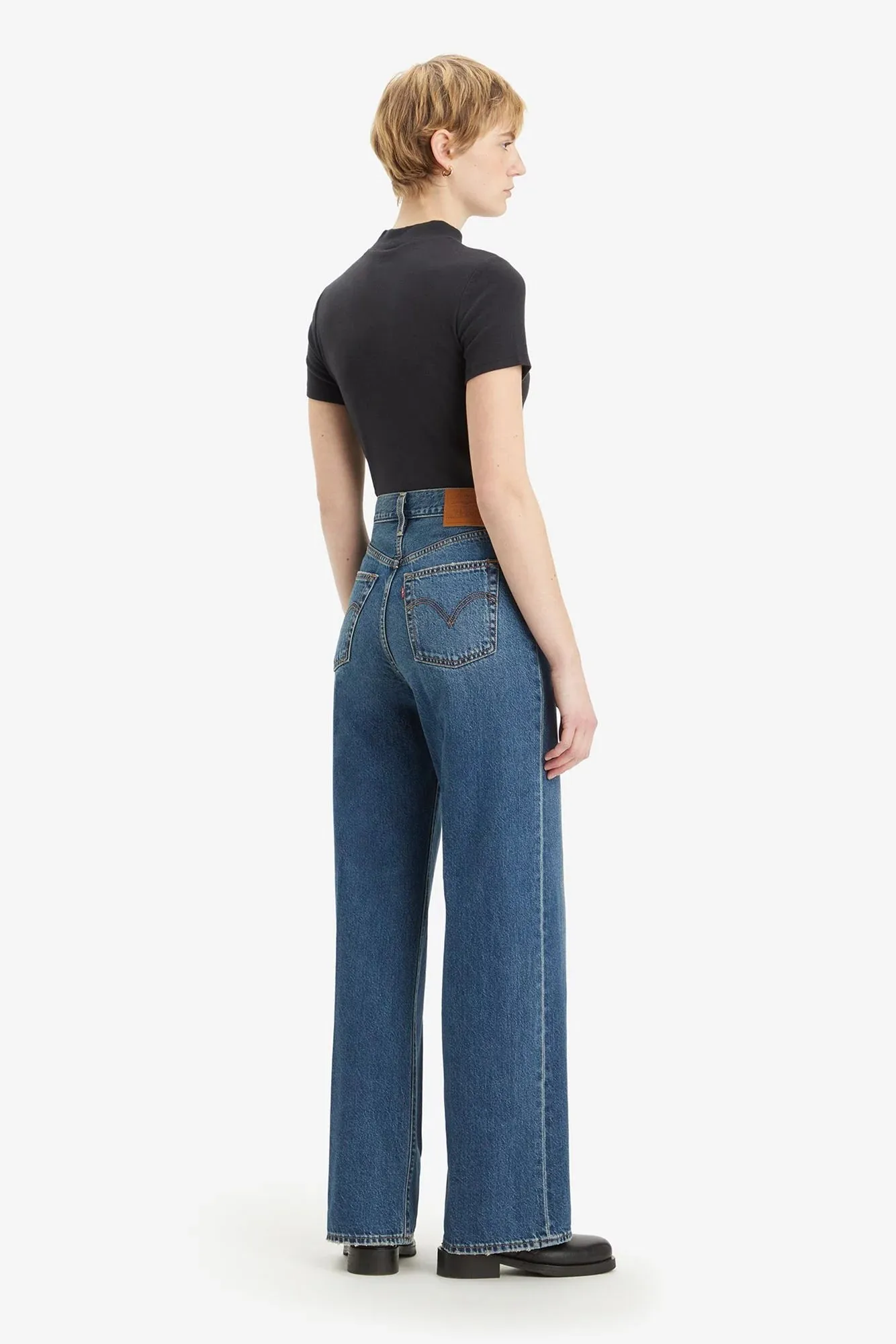Comfy Active Ribcage Wide Leg Jean
