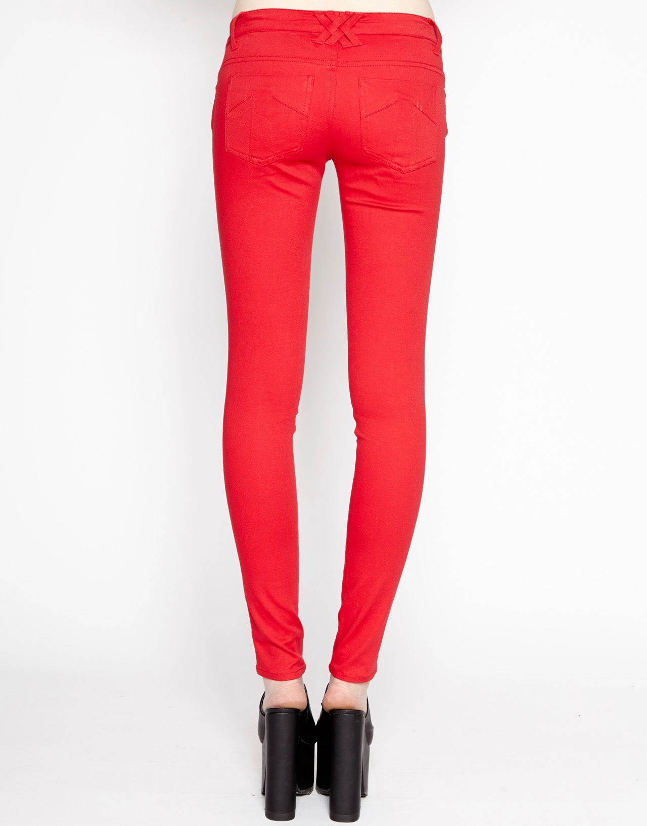 T-BACK JEAN RED Relaxed Feel