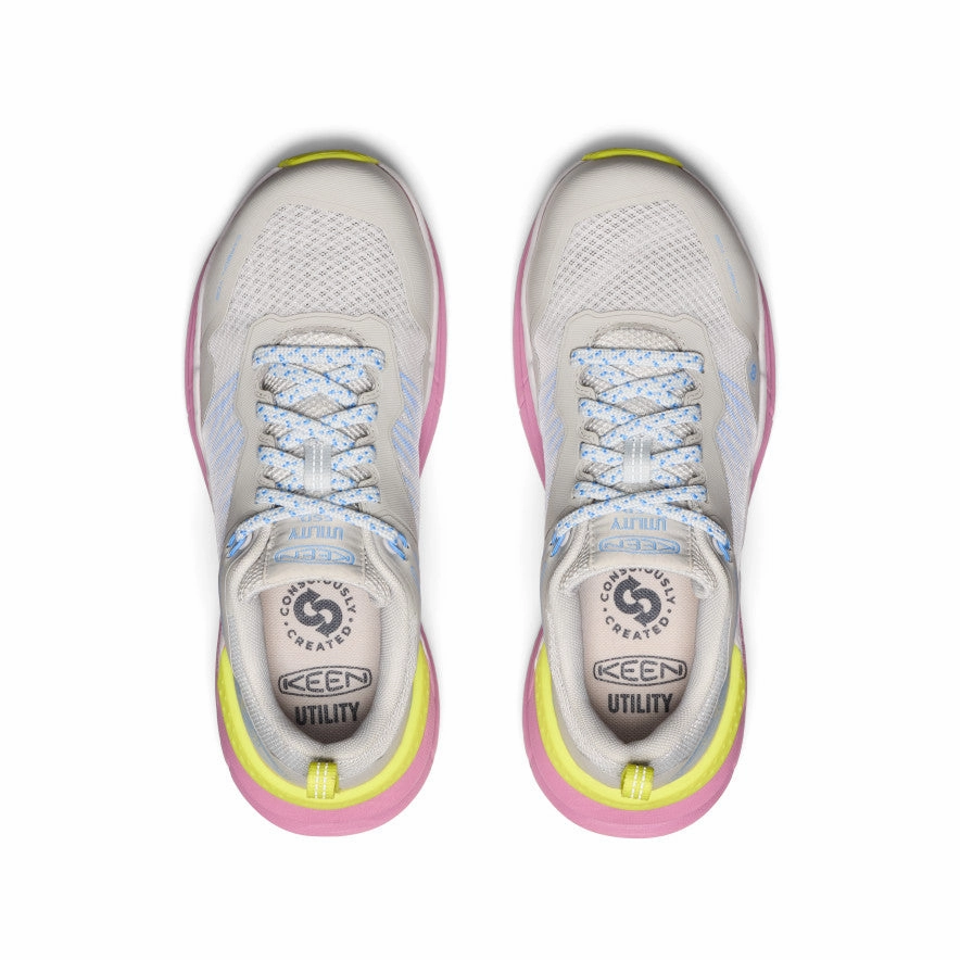 Summer Friendly Women's Speedworks ESD Work Sneaker (Carbon Toe)  |  Alloy/Moonlight Mauve