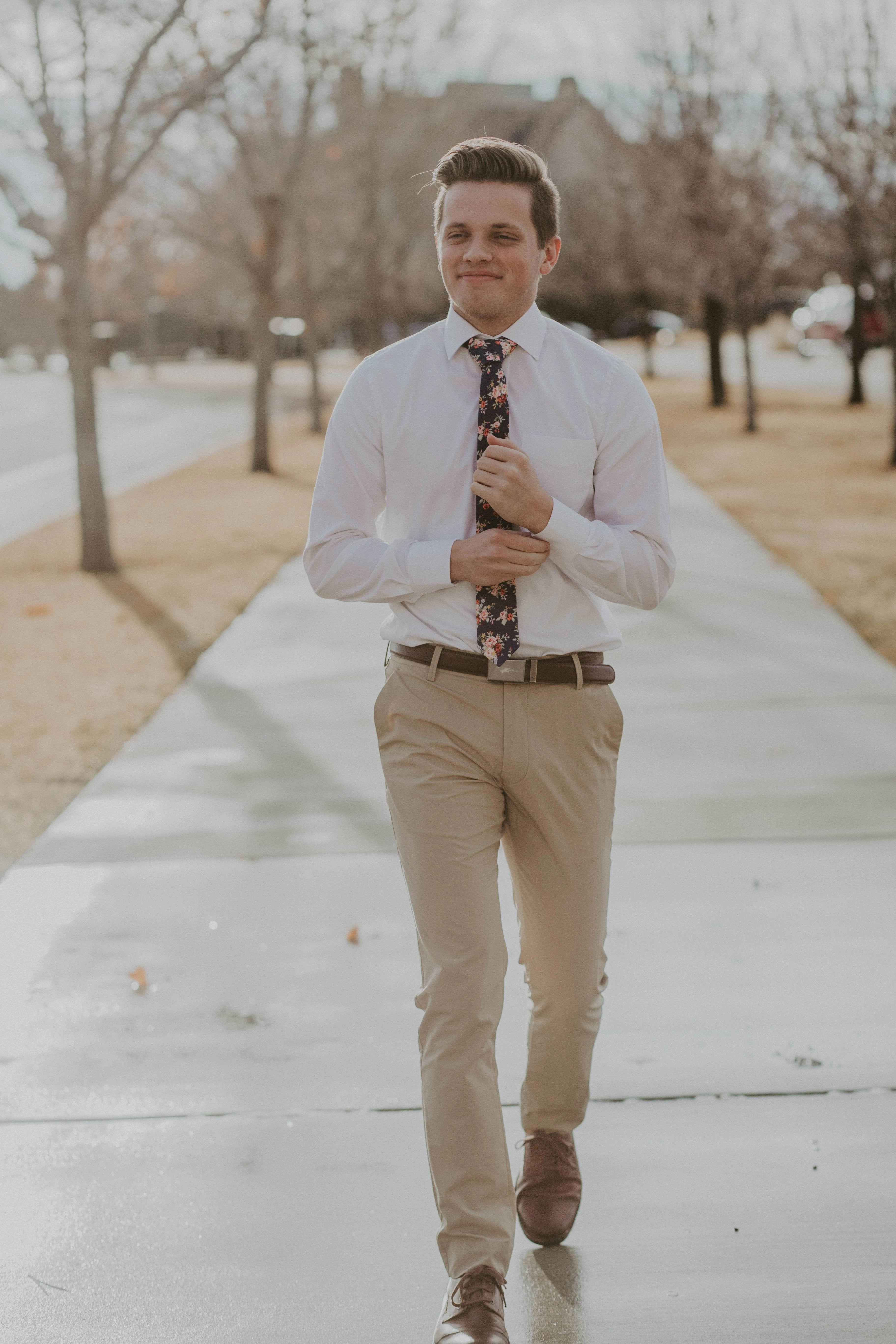 High Quality Material Robbins & Brooks Slim Flex Pants Tan, Original Design