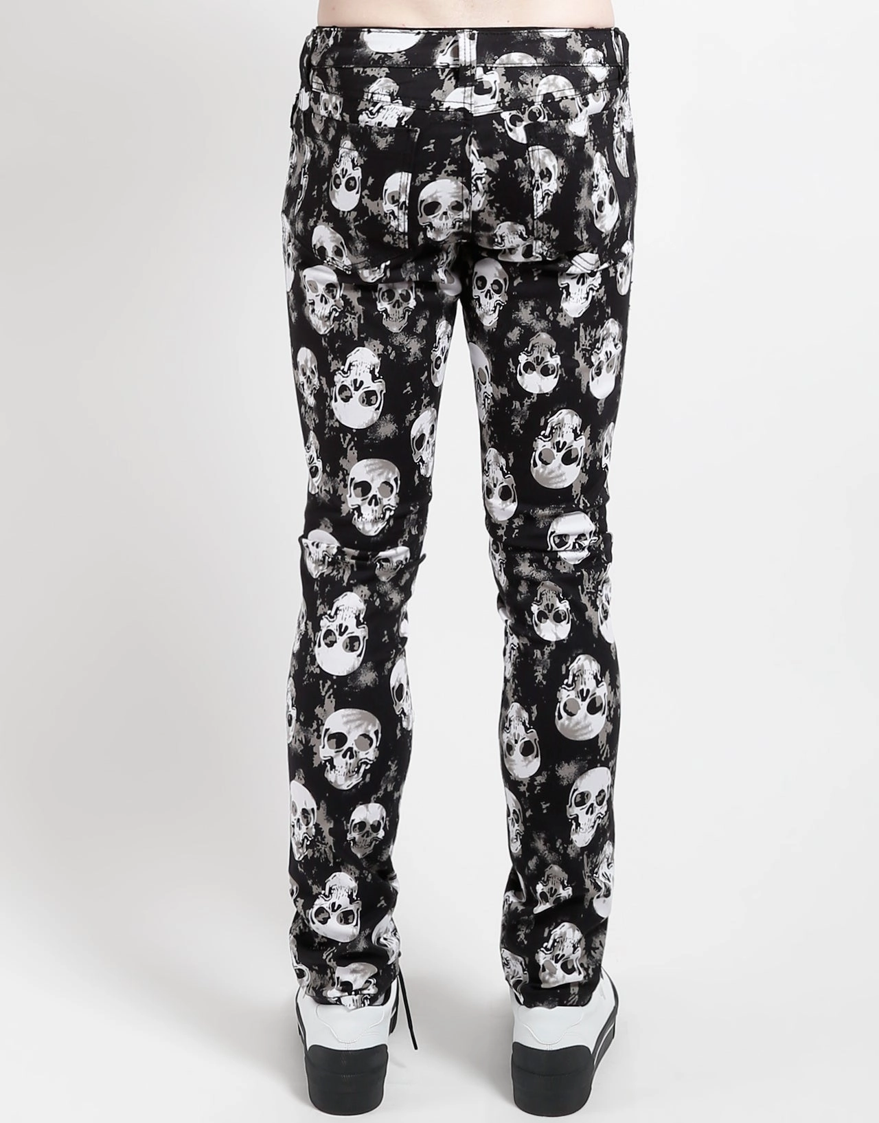 Cool Weather ROCKER JEAN SHADOW SKULL