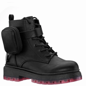 MILLY-BLACK Zip Up Style Athletic Wear