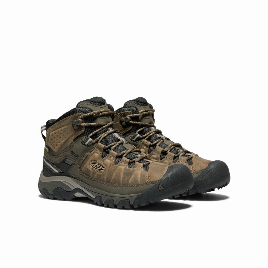 Men's Targhee III Waterproof Mid  |  Bungee Cord/Black Ultra Comfort Cushioned Step Urban Traveler