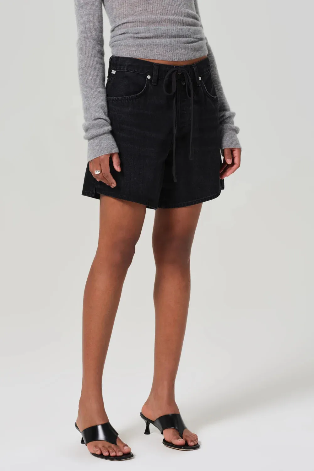 Brynn Drawstring Short Office Wear tall size