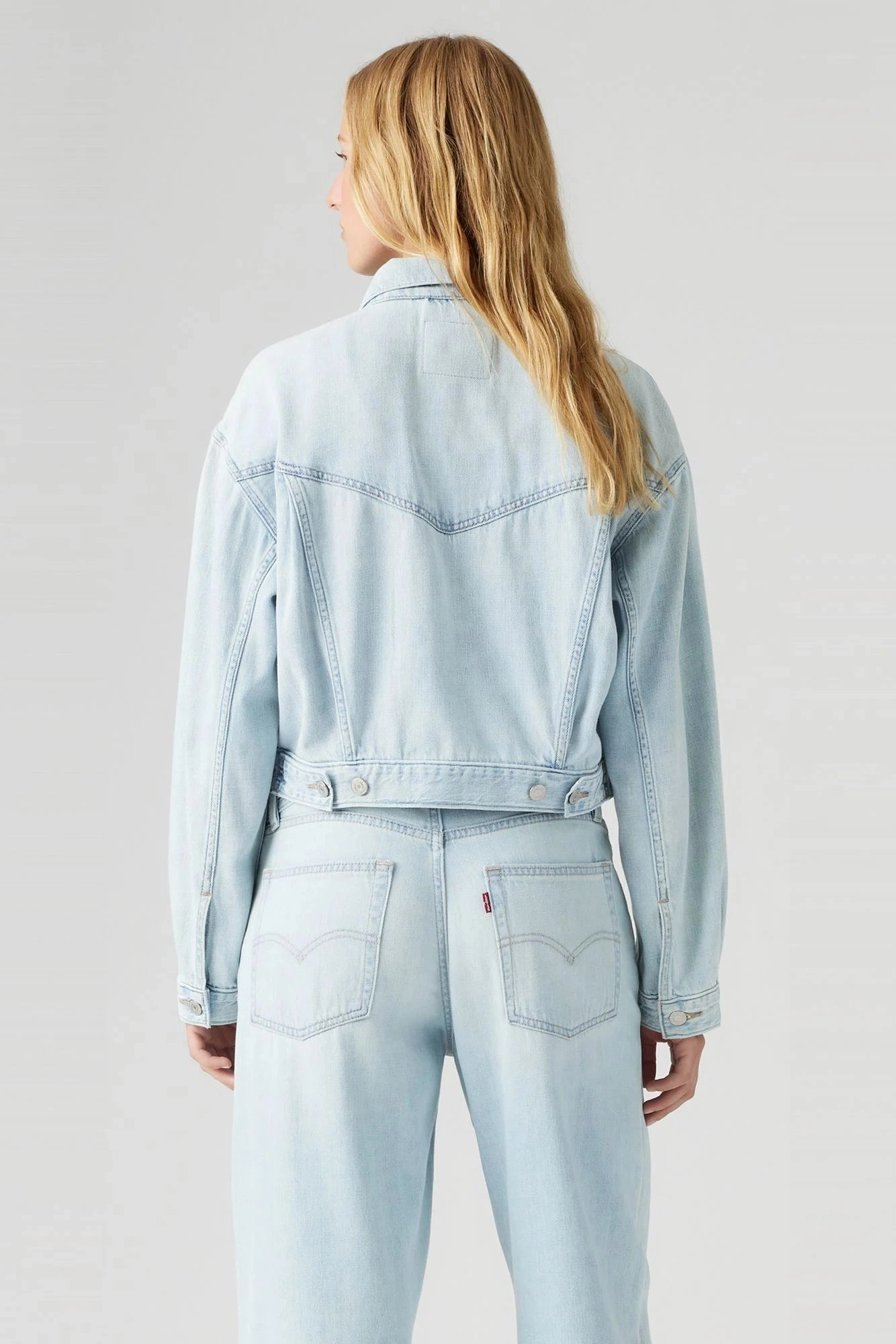 PaddedShoulders Shrunken 90s Trucker