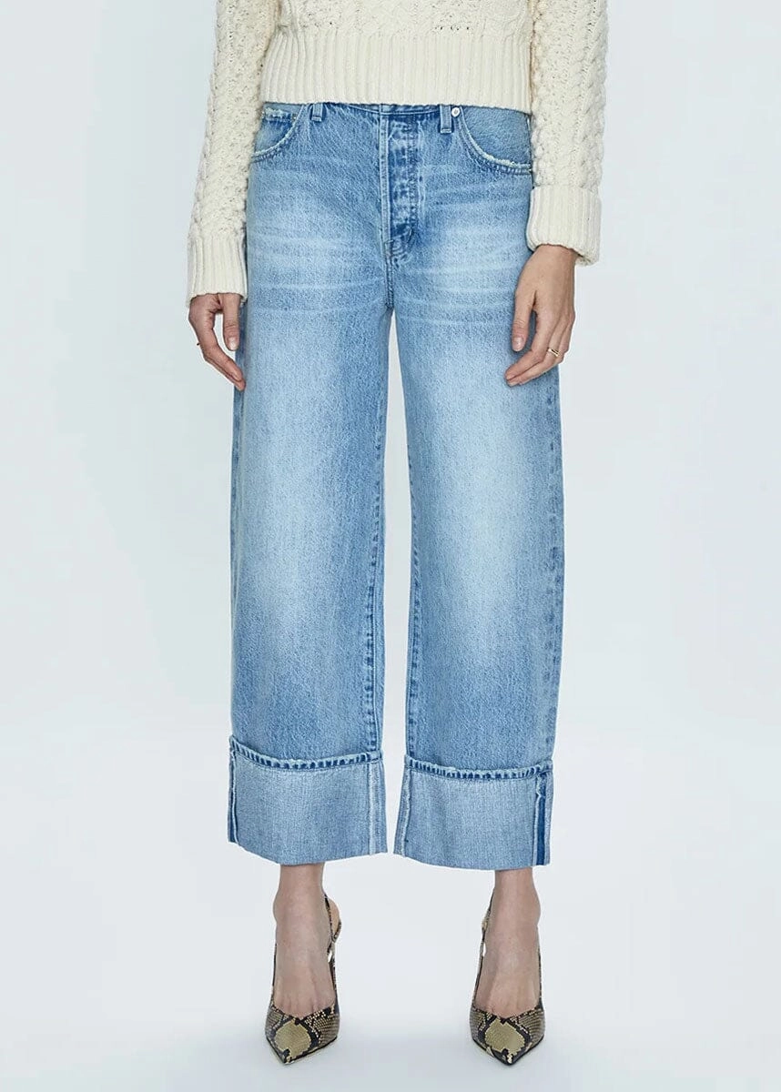 Ryder High Rise Cuffed Straight - Essex Lounge-friendly MoistureWicking