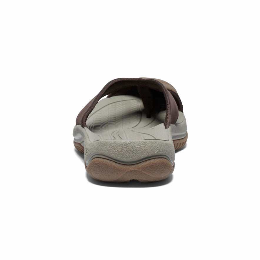 Men's Waimea Leather Flip-Flop  |  Java/Plaza Taupe Odor Resistant