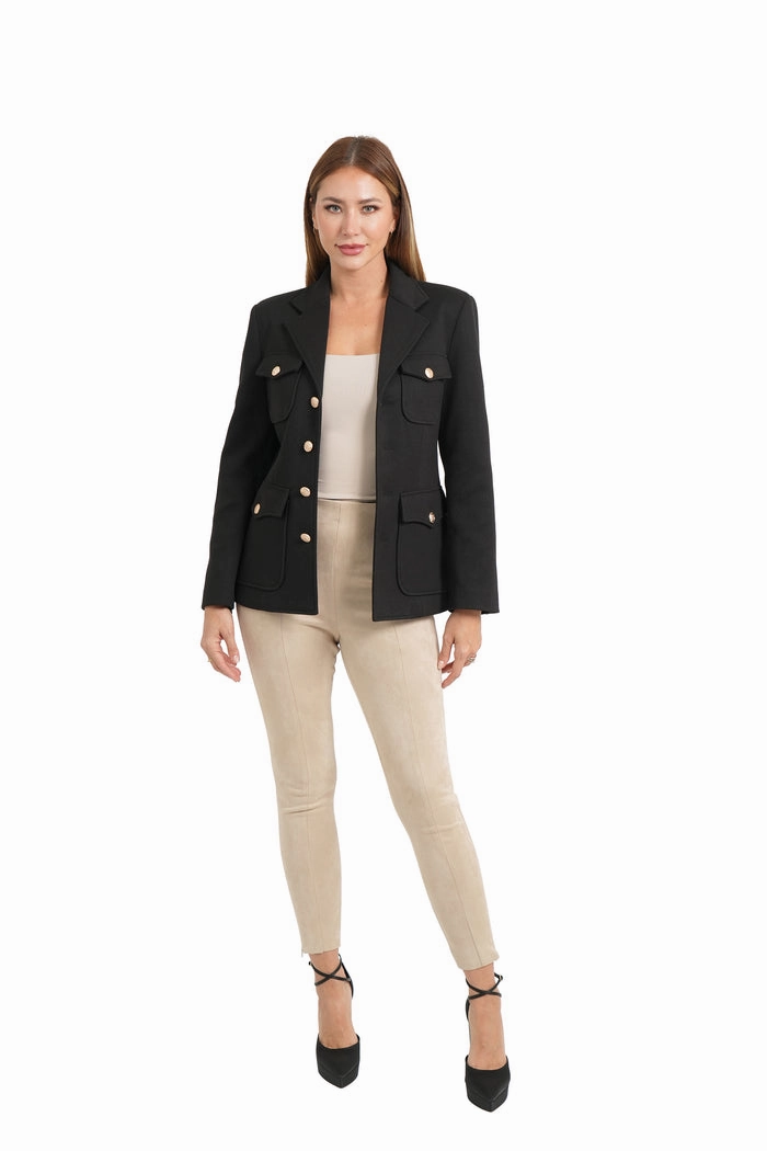 SARAH BLAZER Breathable Technology campfire