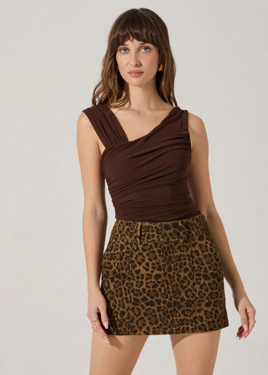 Warm Hoodie Sarine Bodysuit - Brown