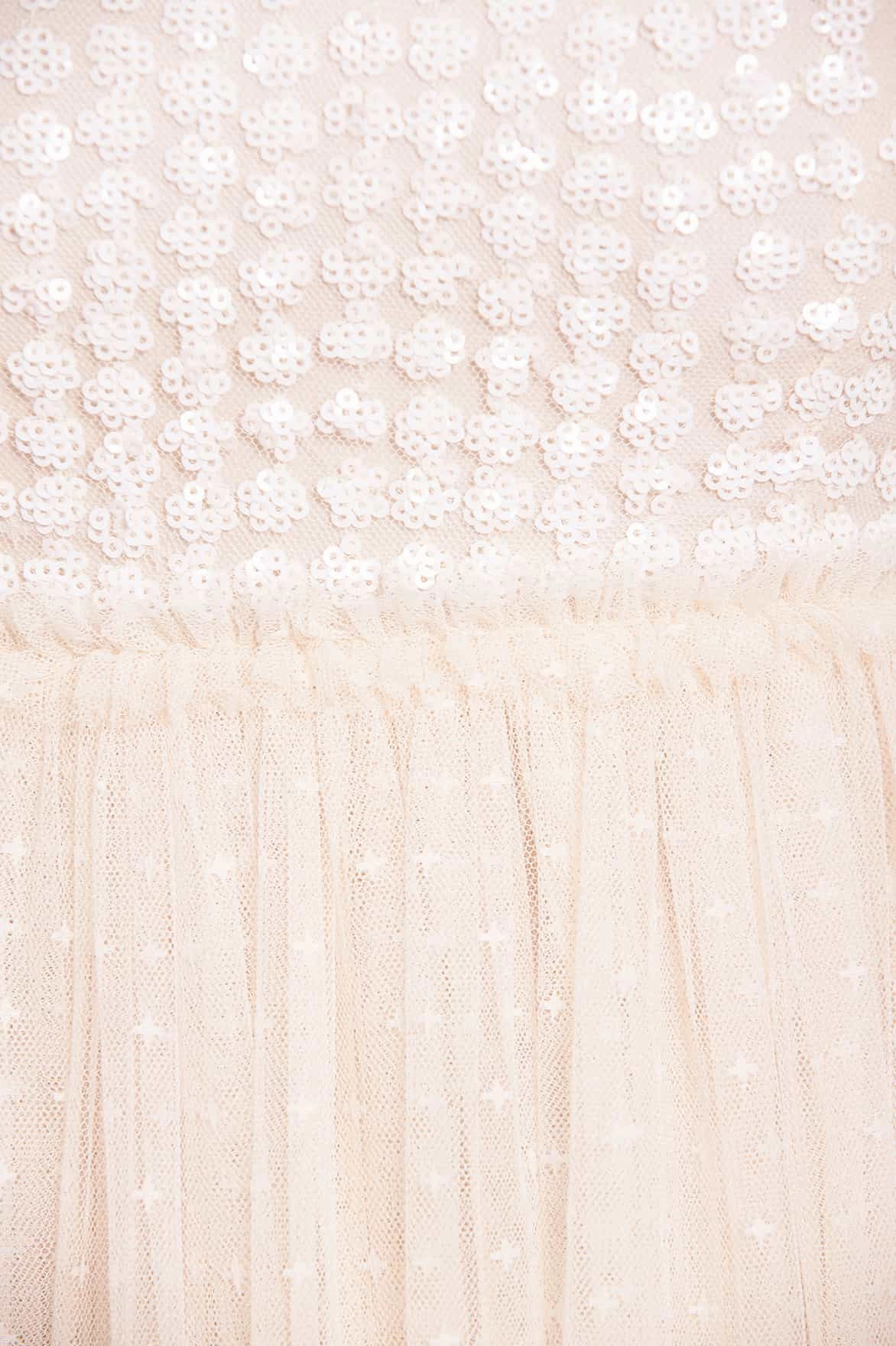 Daily Essential Breezy Mood Raindrop Bodice One-Shoulder Ankle Gown