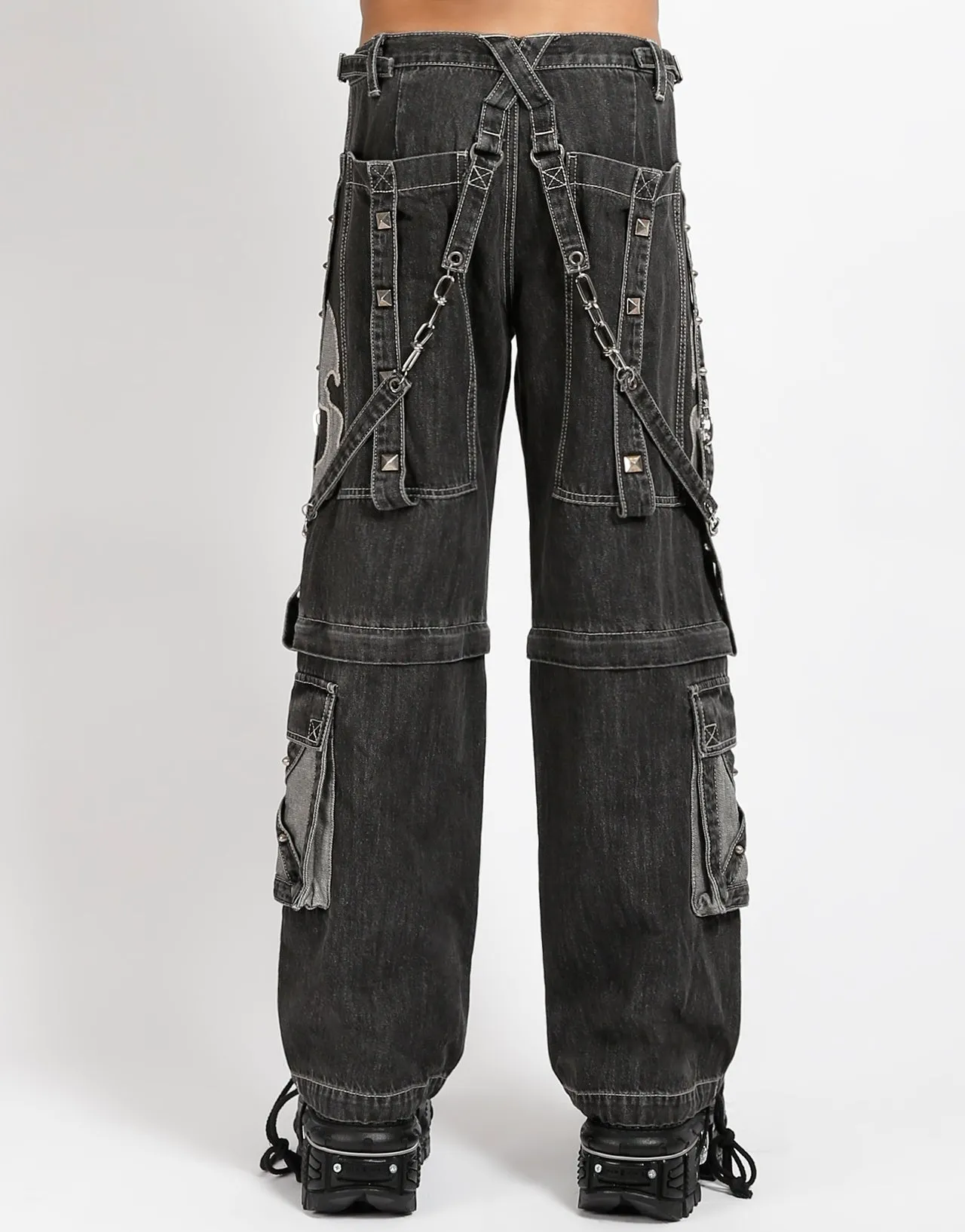 Seasonal Wear SCARE DARK STREET PANT BLACK DENIM