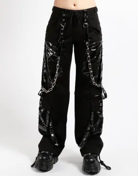SCARE DARK STREET PANT BLACK PVC SKULL Effortless Layer
