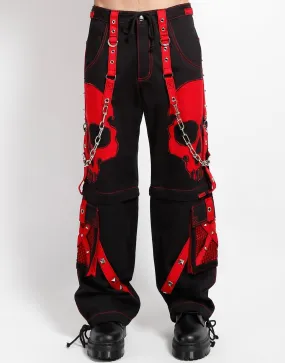 SCARE DARK STREET PANT RED Comfort Focused