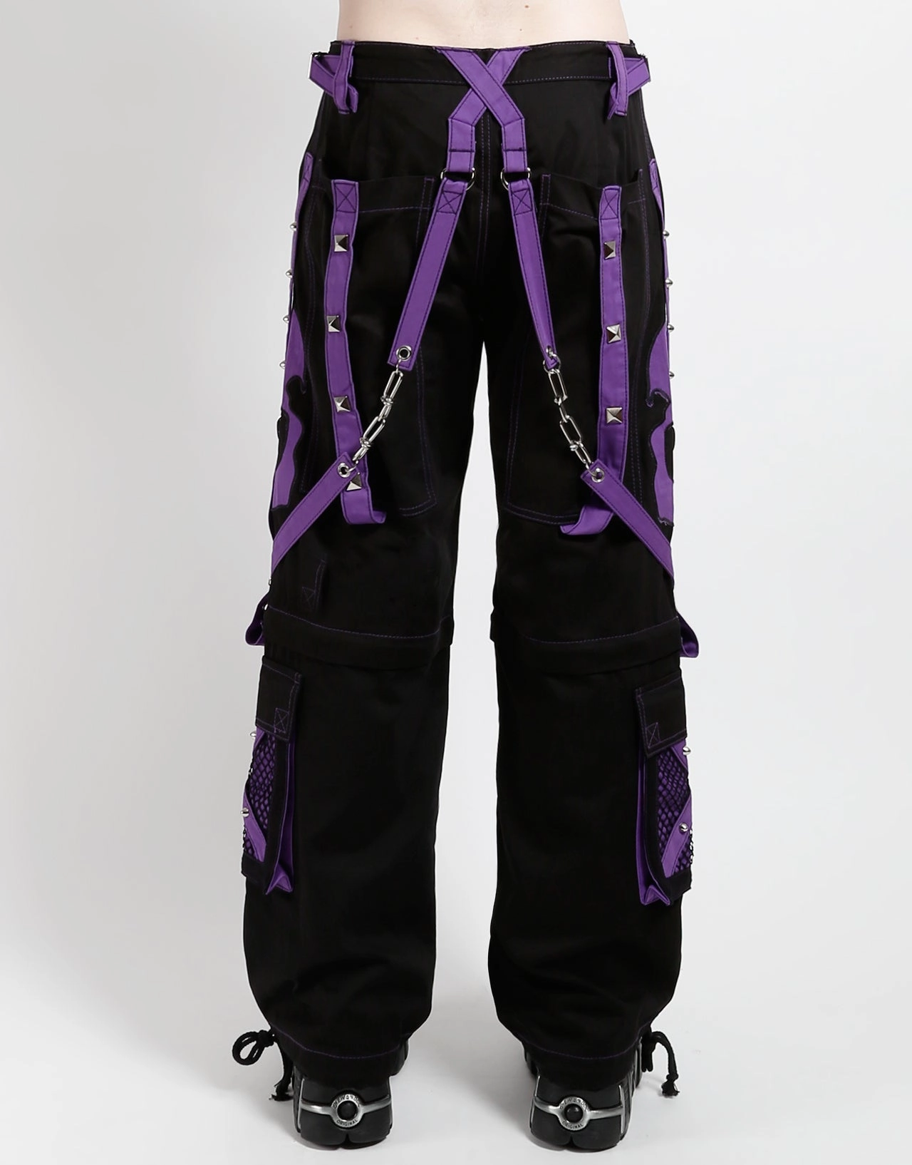 SCARE DARK STREET PANT PURPLE Multi Pocket System Stretchable Fabric