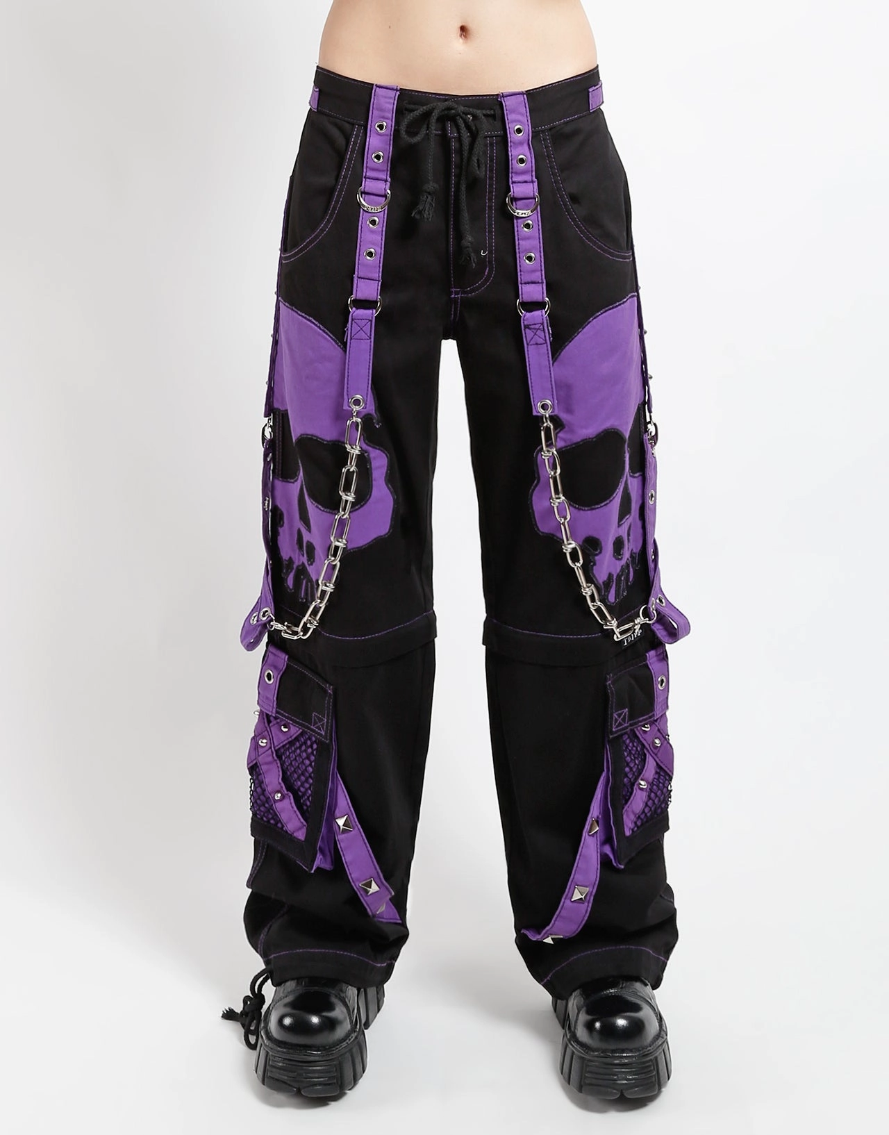 SCARE DARK STREET PANT PURPLE Flexible Layer WindResistantMaterial