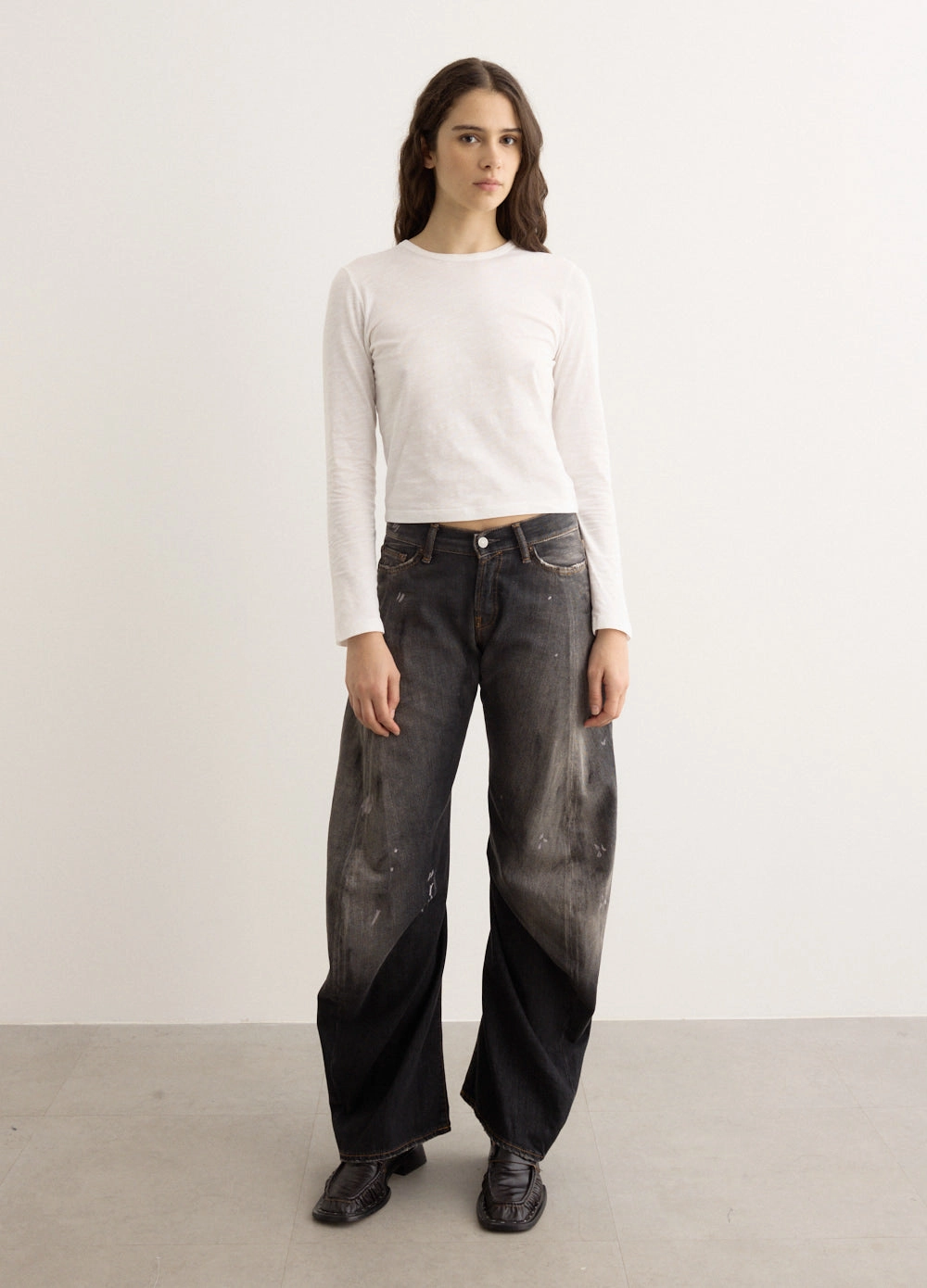 2006F Black Trafalgar Jeans Subtle Texture Fit For Life