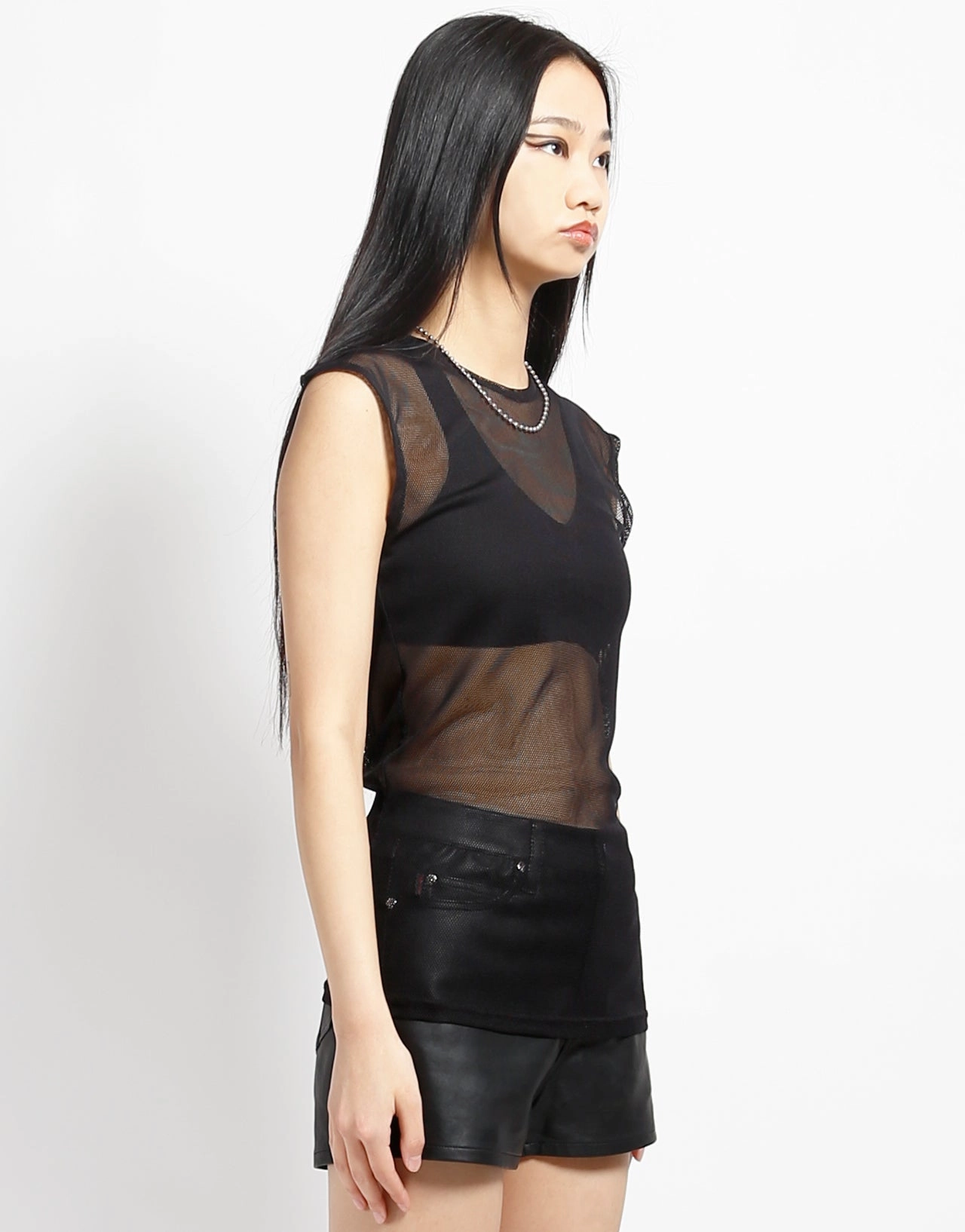 Odor Resistant MUSCLE TANK FISHNET