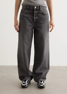 Low Slung Baggy Jeans Straight Leg