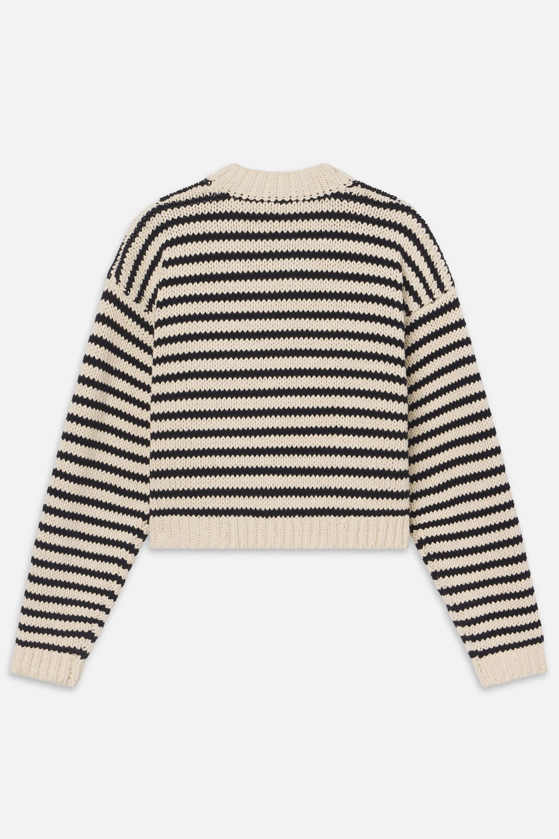 The Striped Chunky Femme Cardi Versatile knitwear