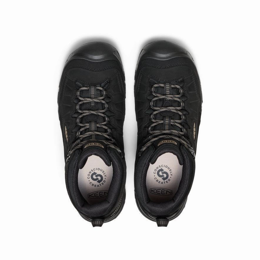 Men's Targhee IV Waterproof Hiking Boot  |  Triple Black Insulated Functional Minimalist