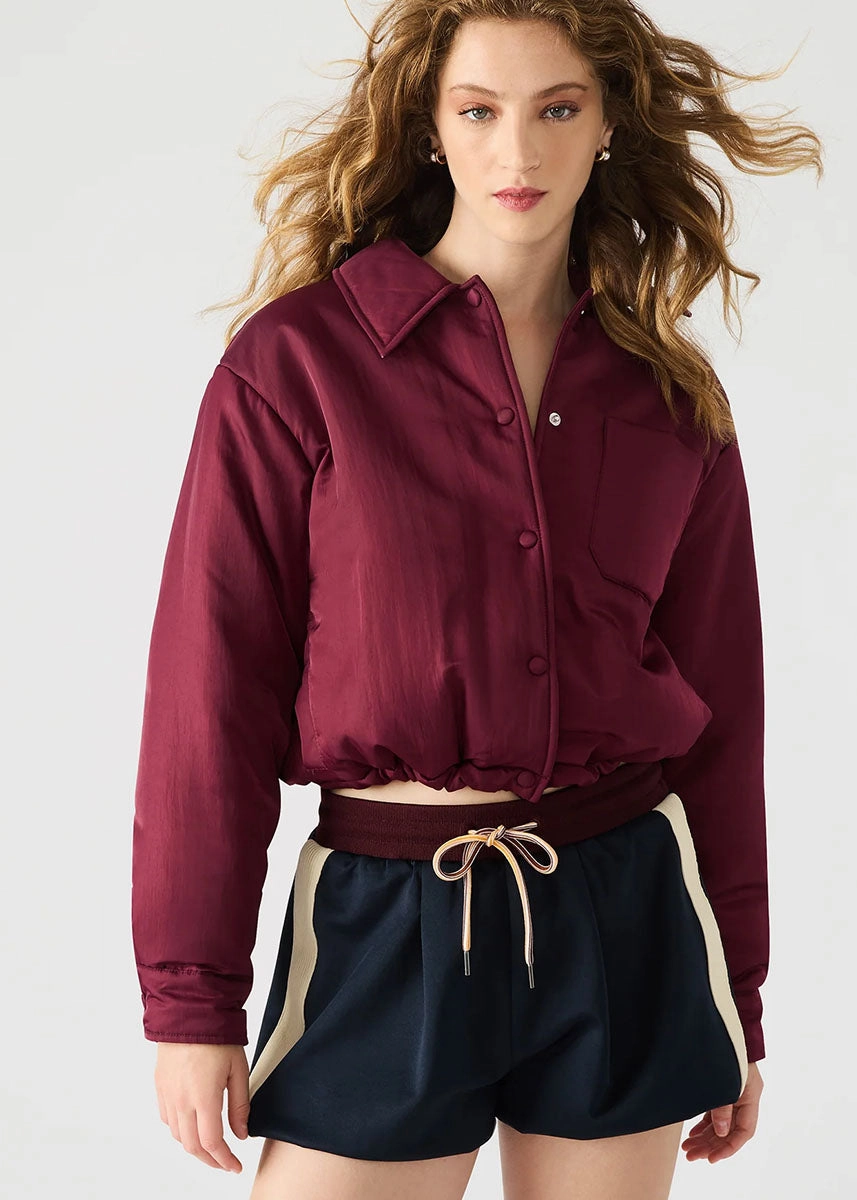 anti slip grip Selma Jacket - Wine