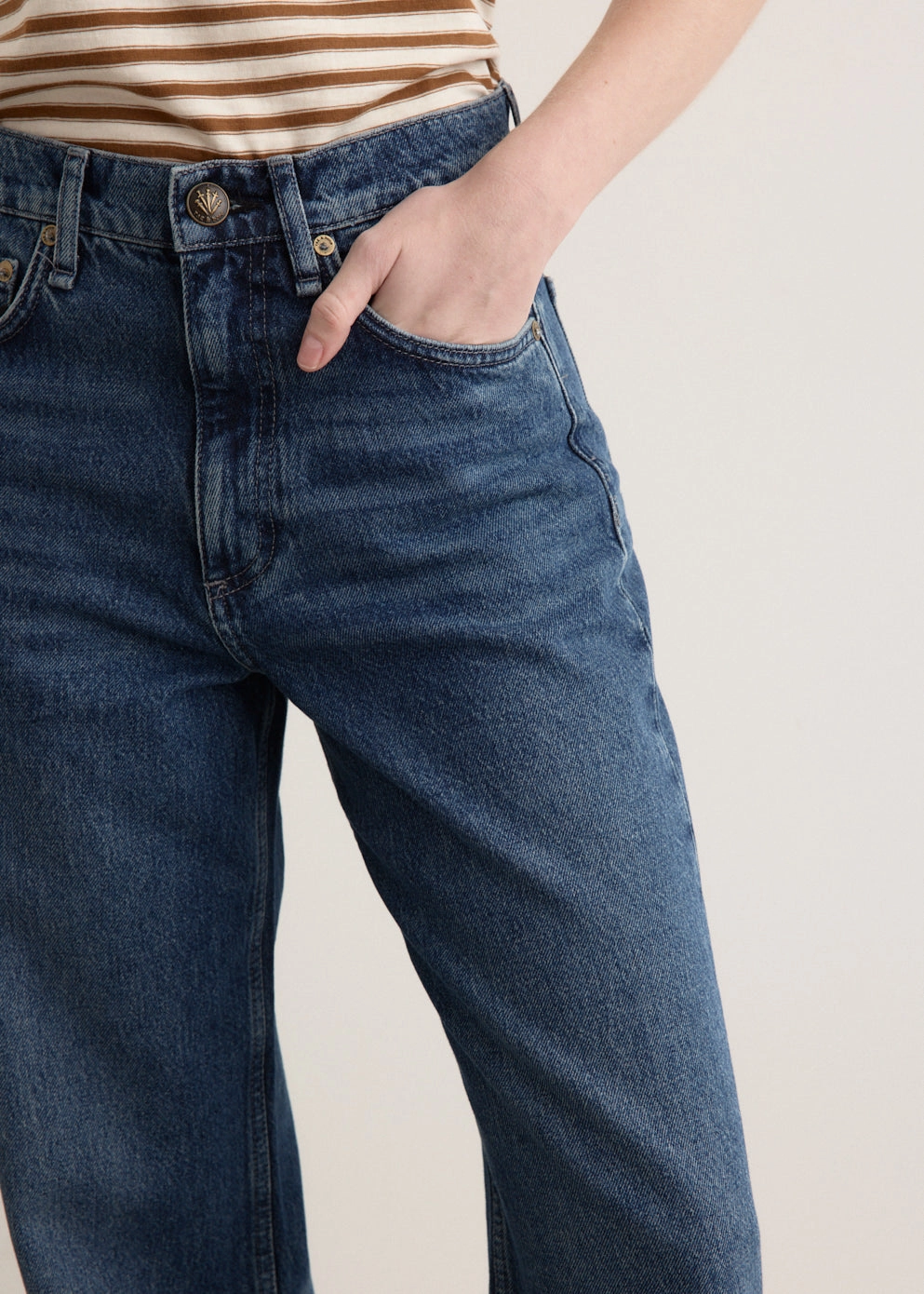 Always Appropriate Youth Outfit Shea High-Rise Relaxed Straight Jeans