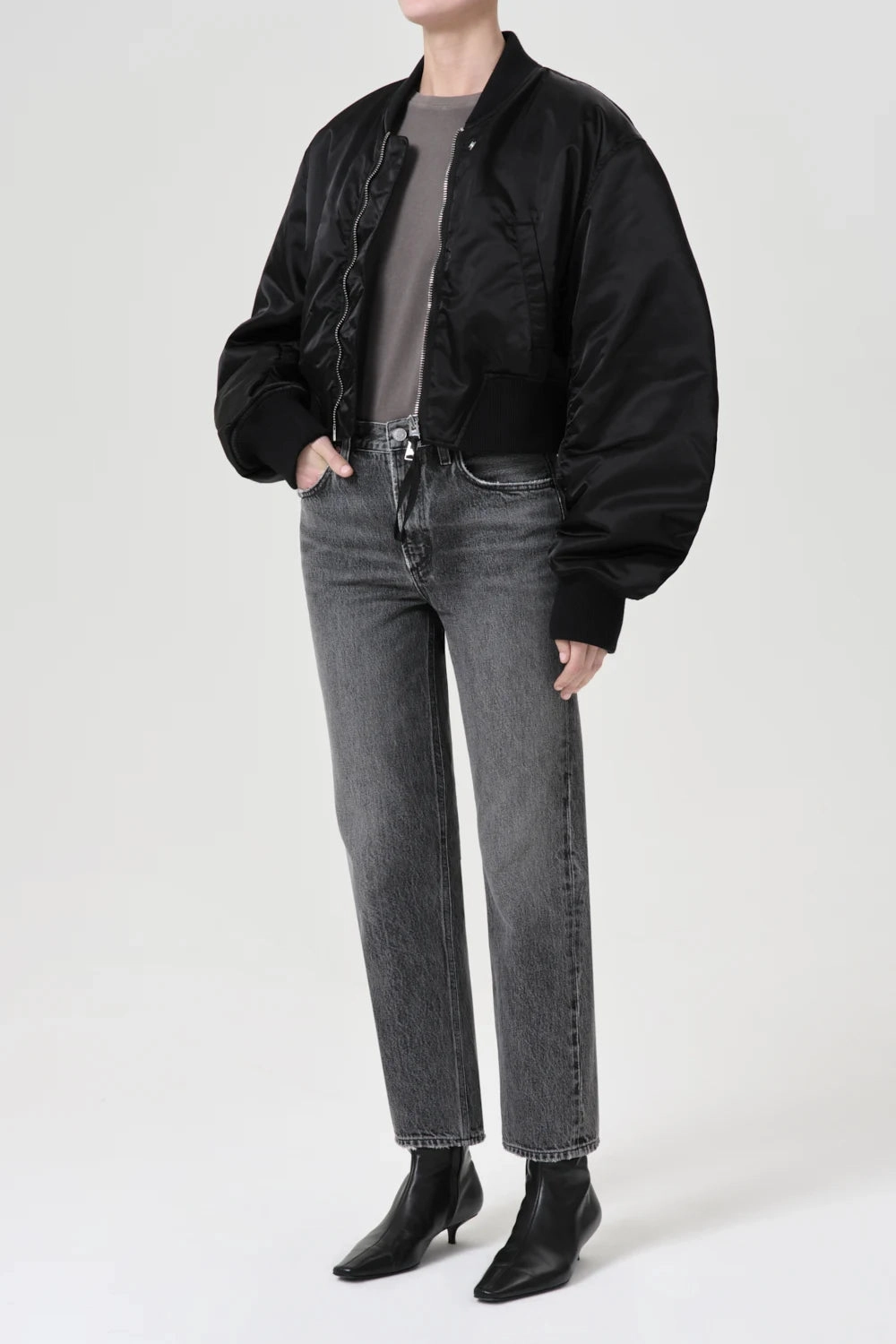 Closet Shoreditch Ski Club x AGOLDE Jett Bomber Jacket