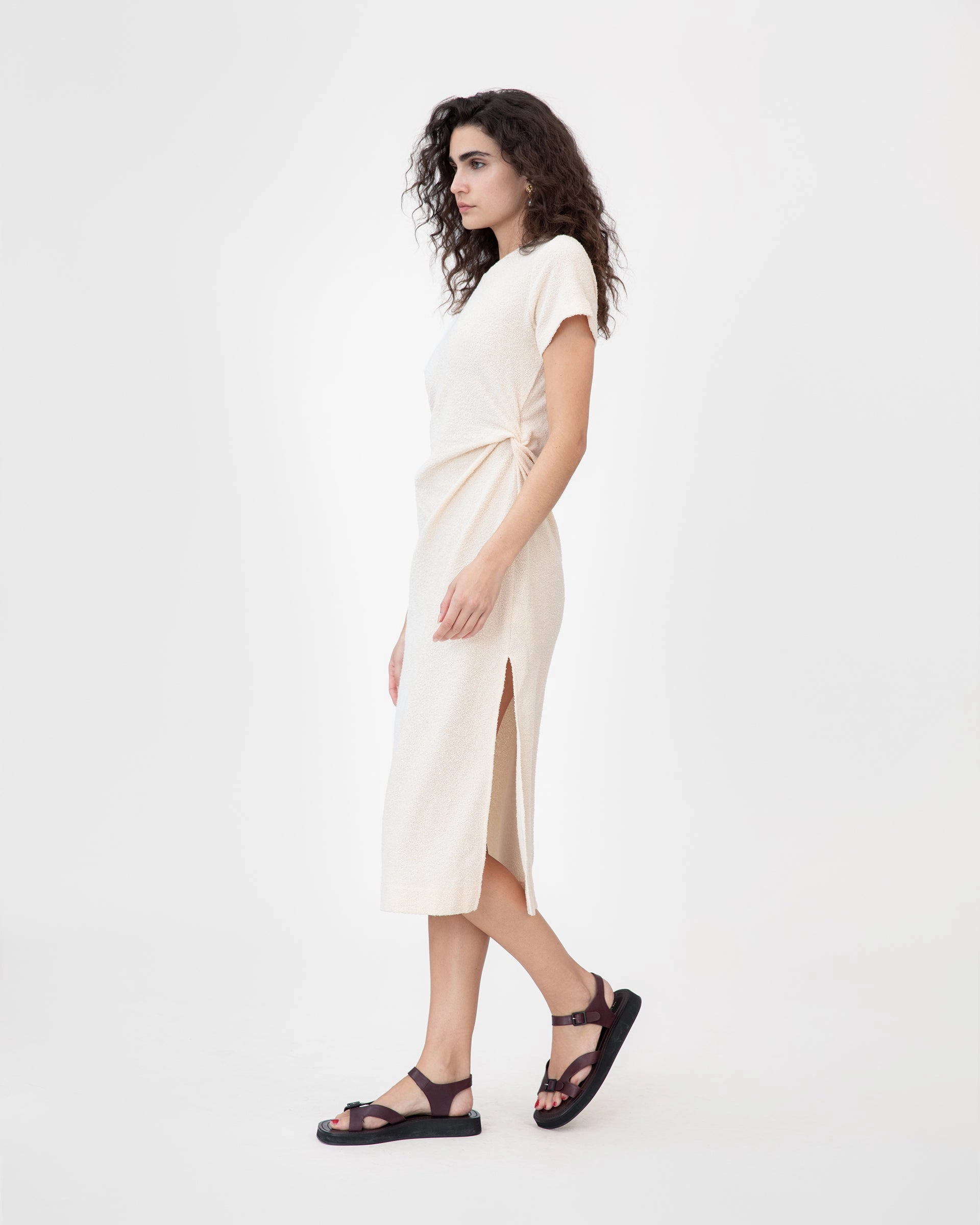 Short Sleeve Aurora Dress Beach Retreat Non Restrictive Cut