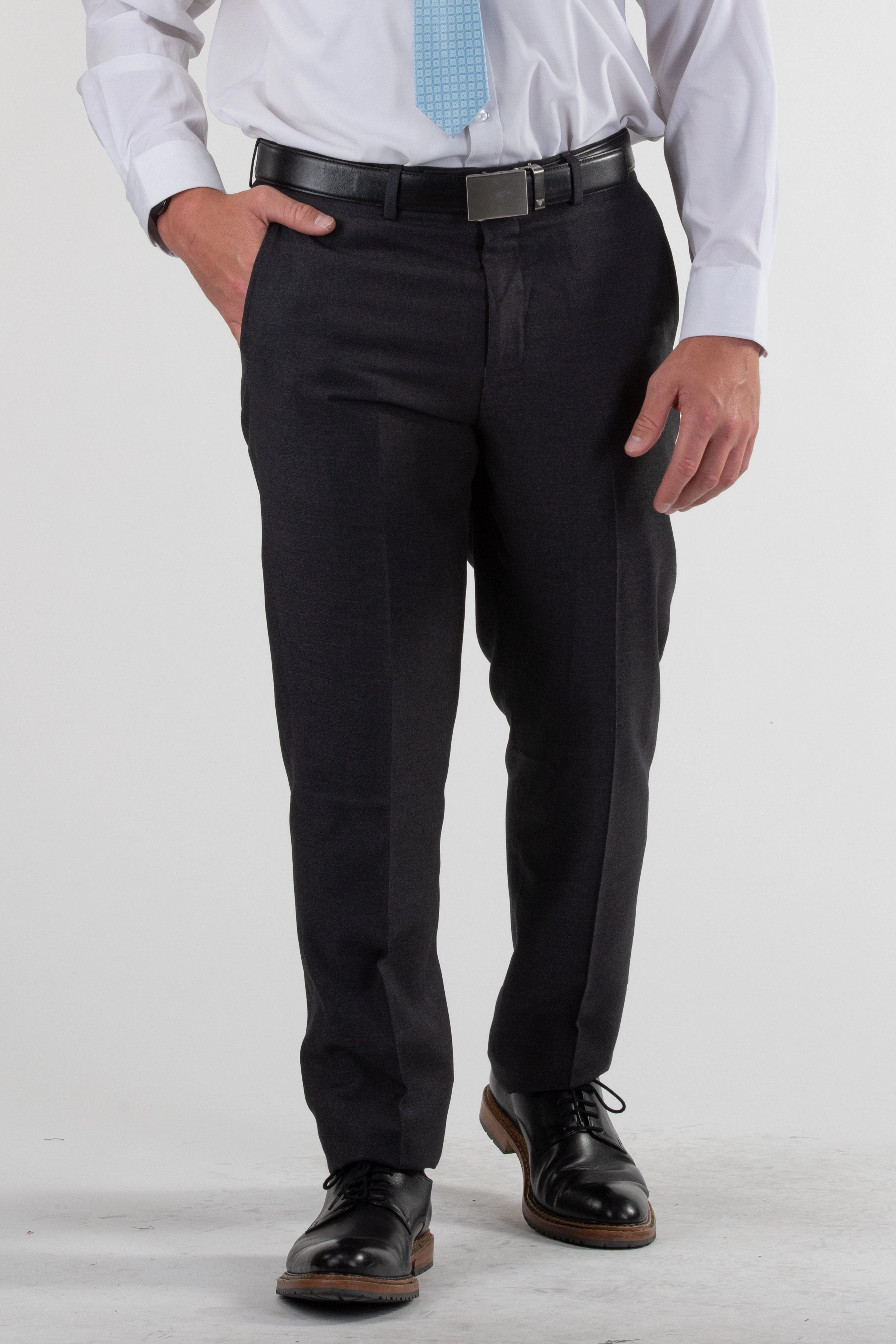 Signature Suit Pant Slim Fit / Charcoal Flattering Cut Fresh Fit