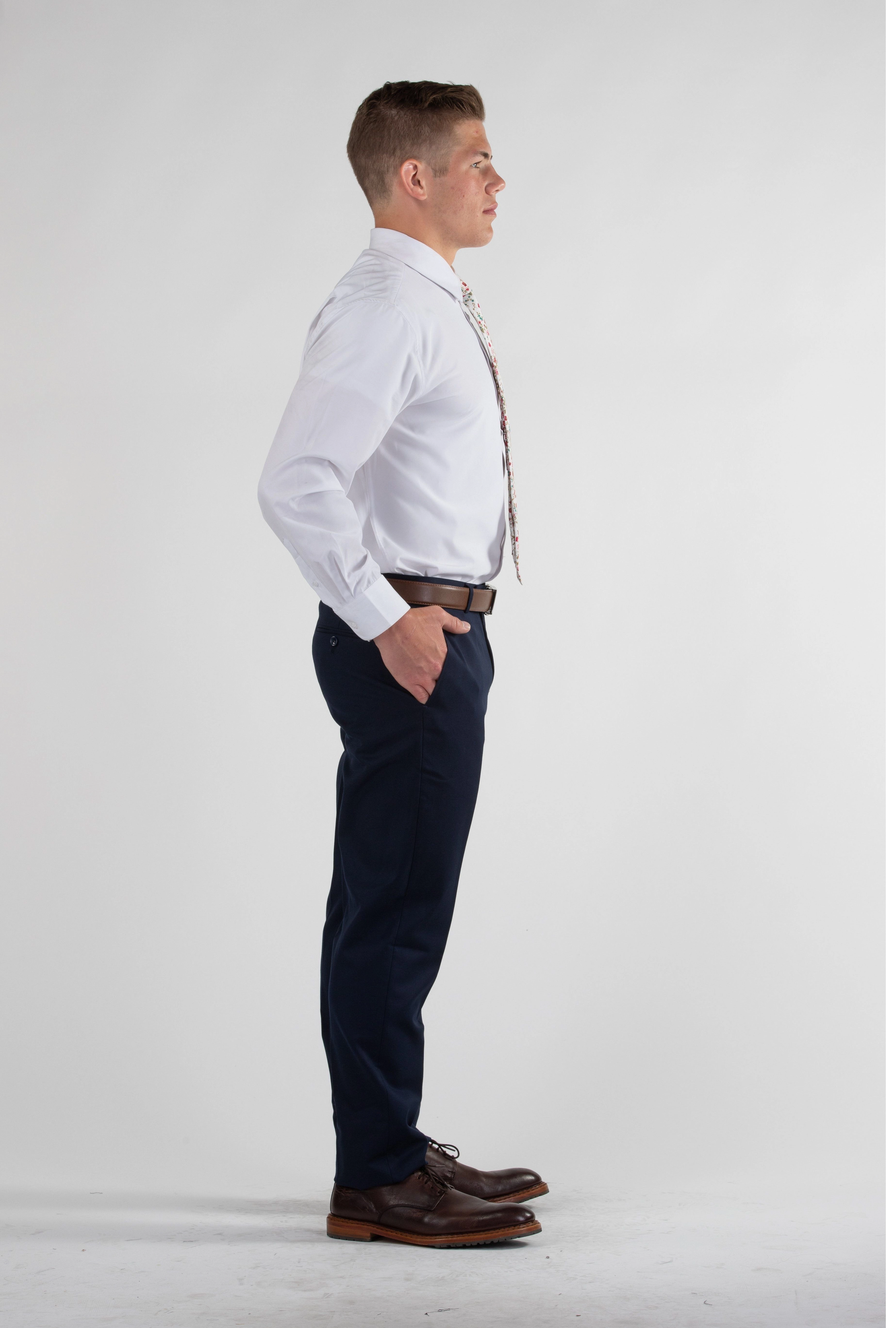 Signature Suit Pant Slim Fit / Navy All terrain
