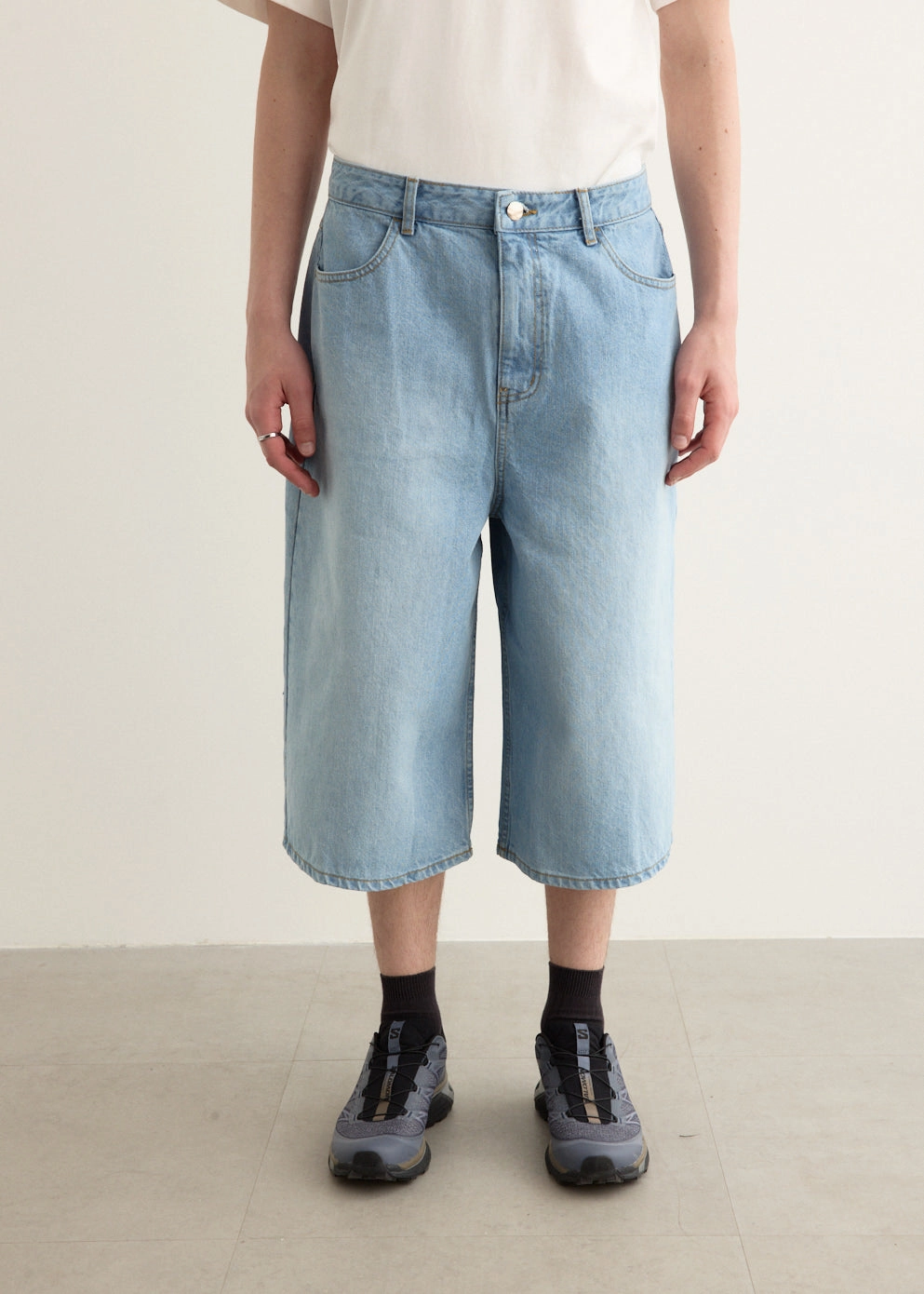 Classic Vibe Significant Denim Bermuda Shorts