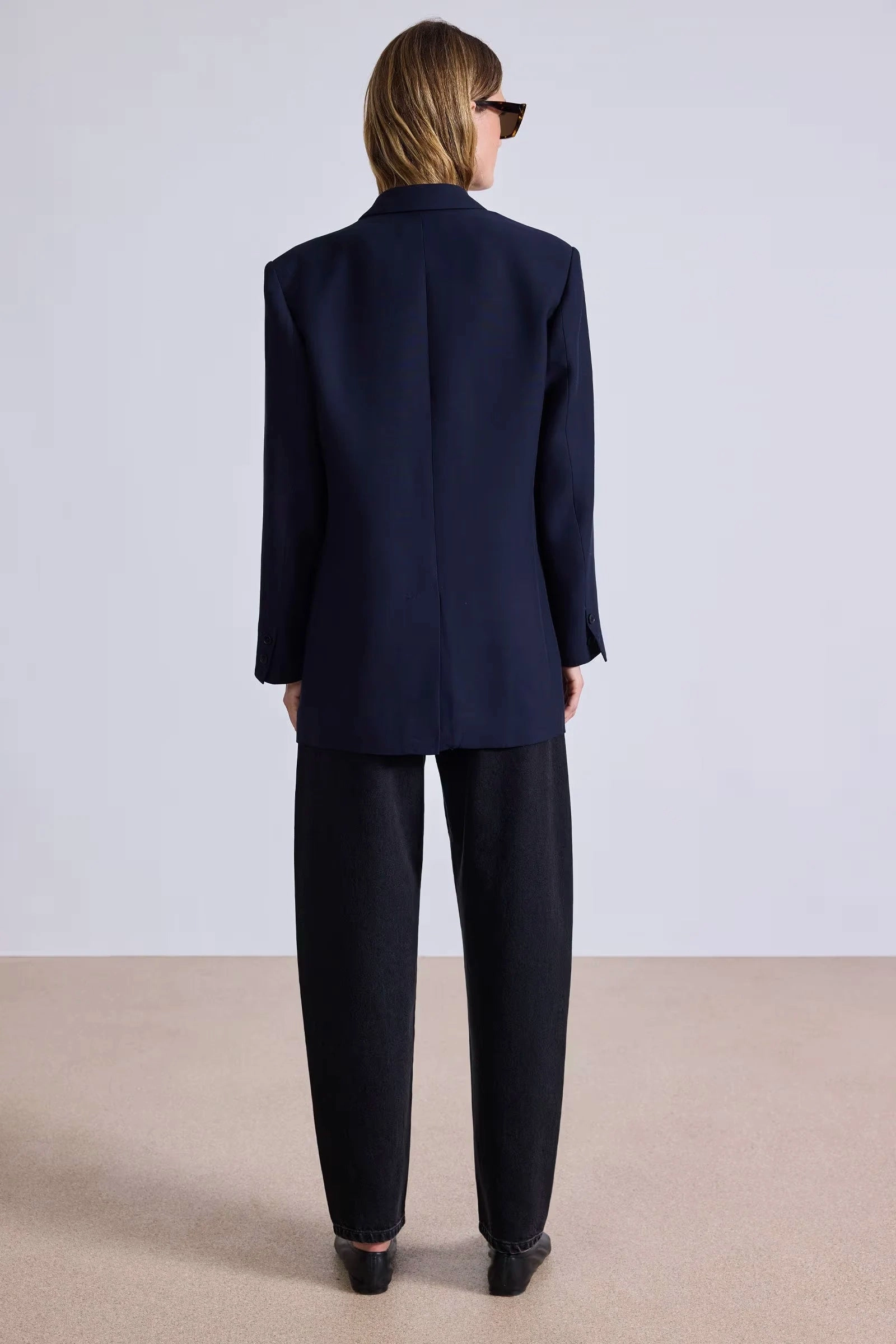 Elsa Double Breasted Blazer Faux Fur suitable for theater performances