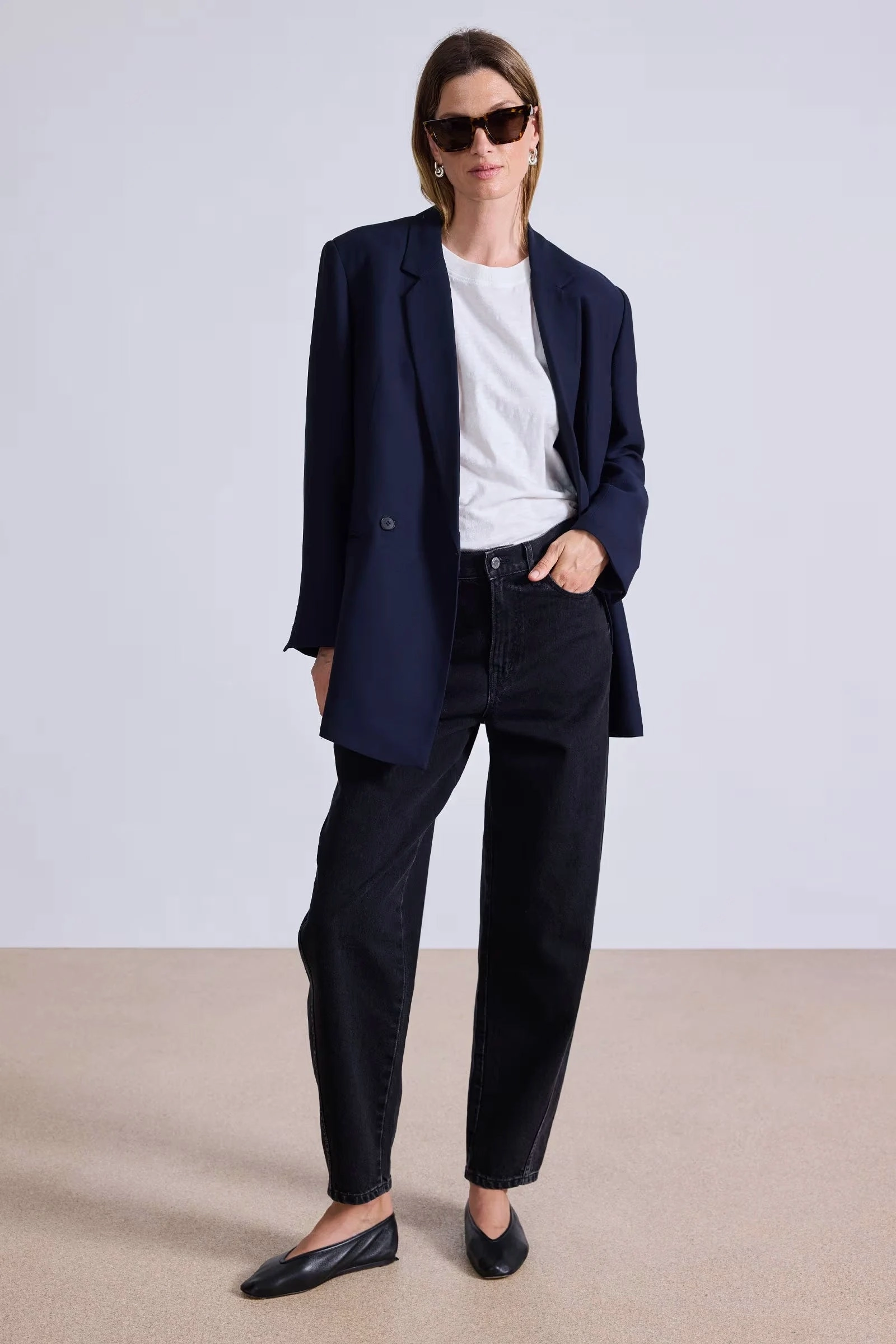 Elsa Double Breasted Blazer Hint Minimal Gear