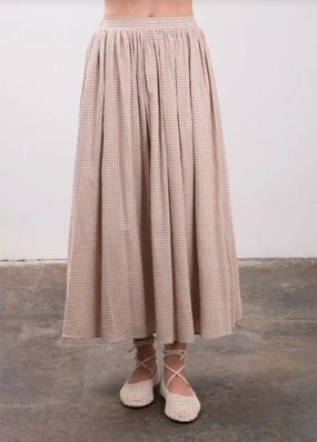 Move Friendly Carolina Midi Skirt - Brown