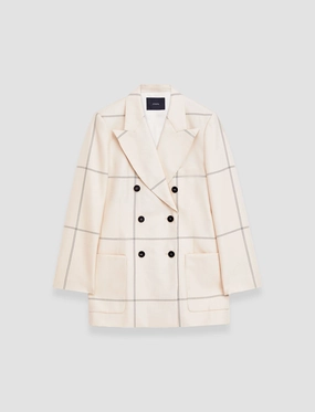 Wool Tartan Leandre Jacket All Weather Protection