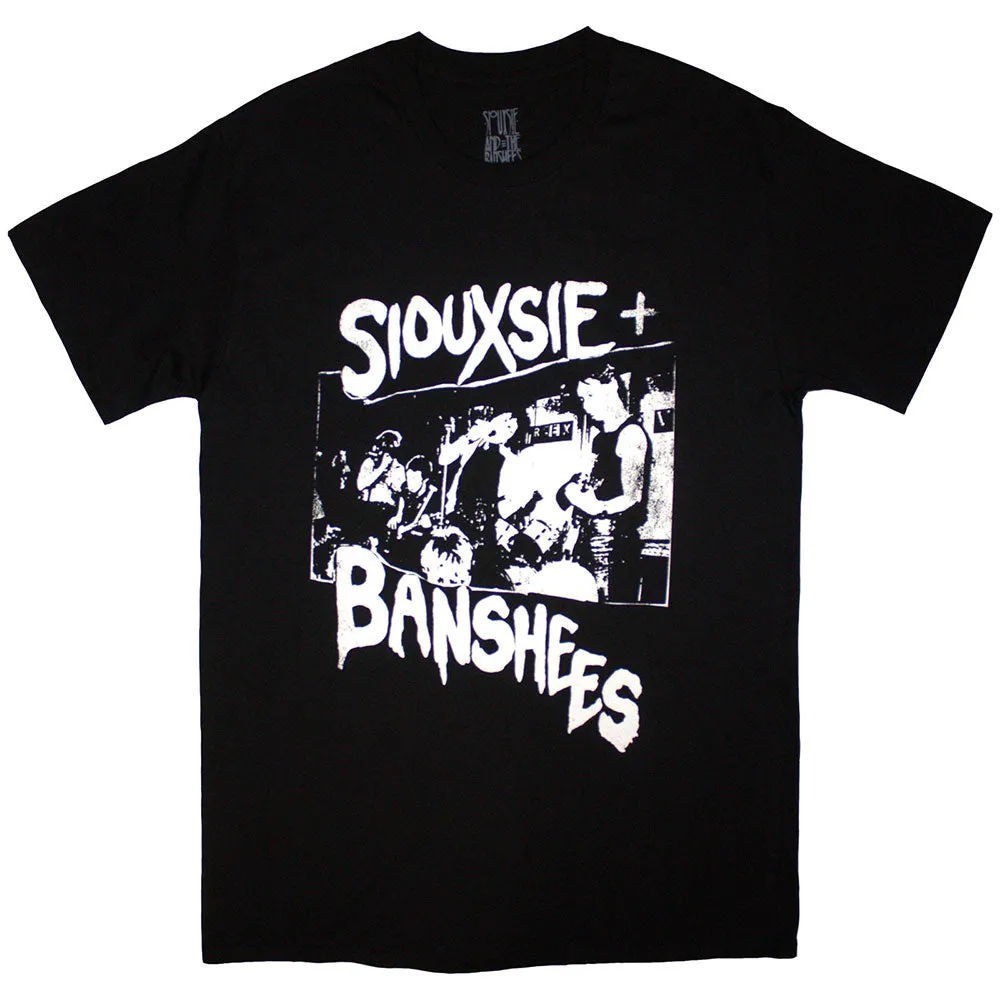 Affordable Fashion Easy Wear Style SIOUXSIE & THE BANSHEES LIVE TEE
