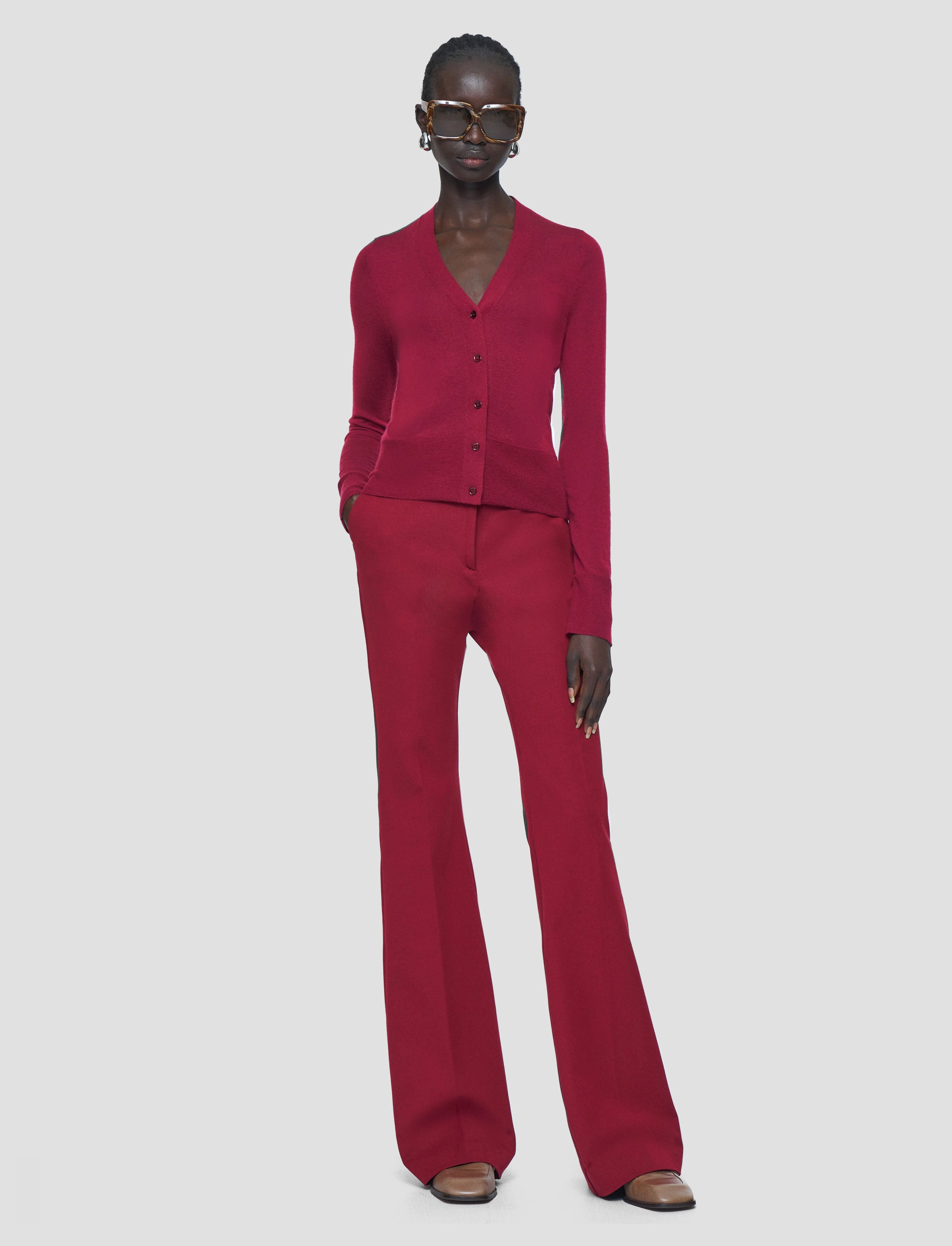 FourWay Stretch OekoTex Certified Cashair Cardigan