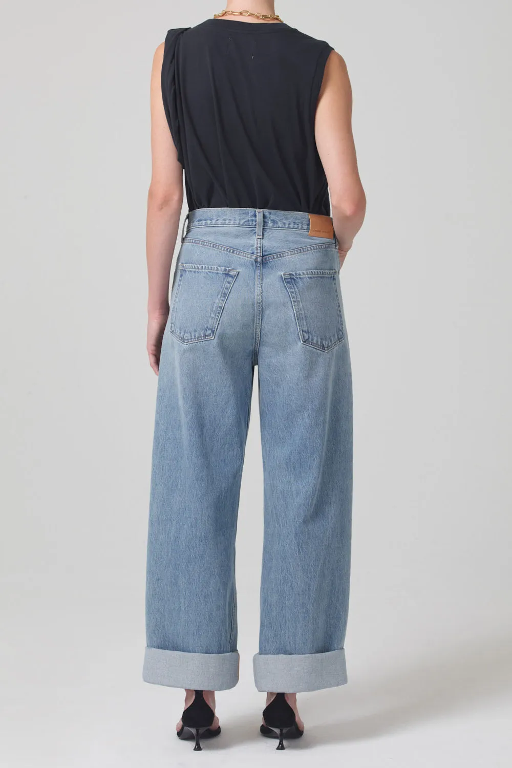 Ayla Baggy Cuffed Crop Light Flex