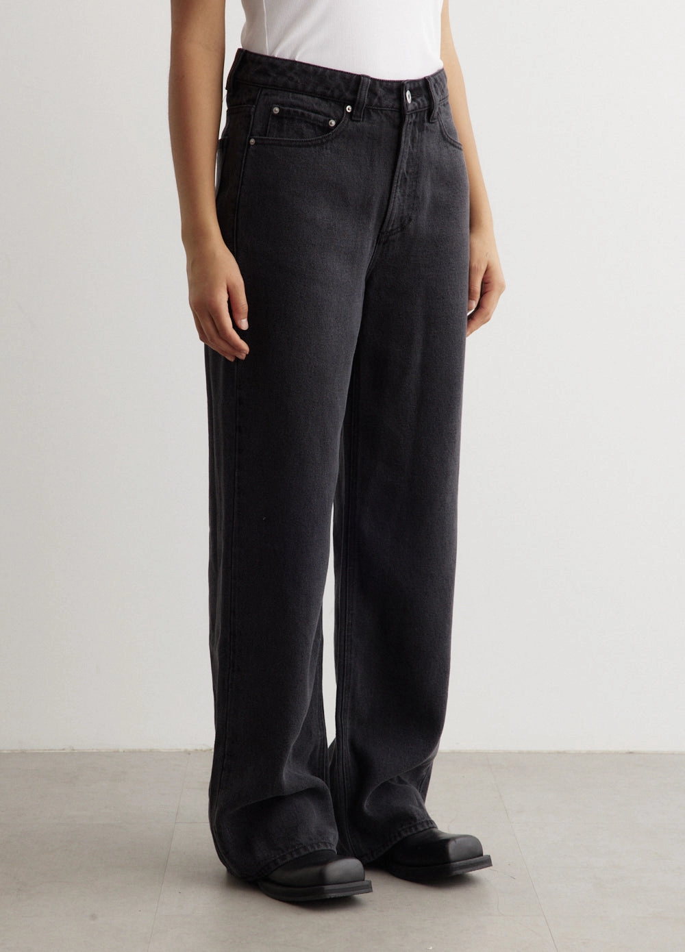 Classic Weekend Getaway Earthy Rainy Day City Walk Crash Baggy Jeans