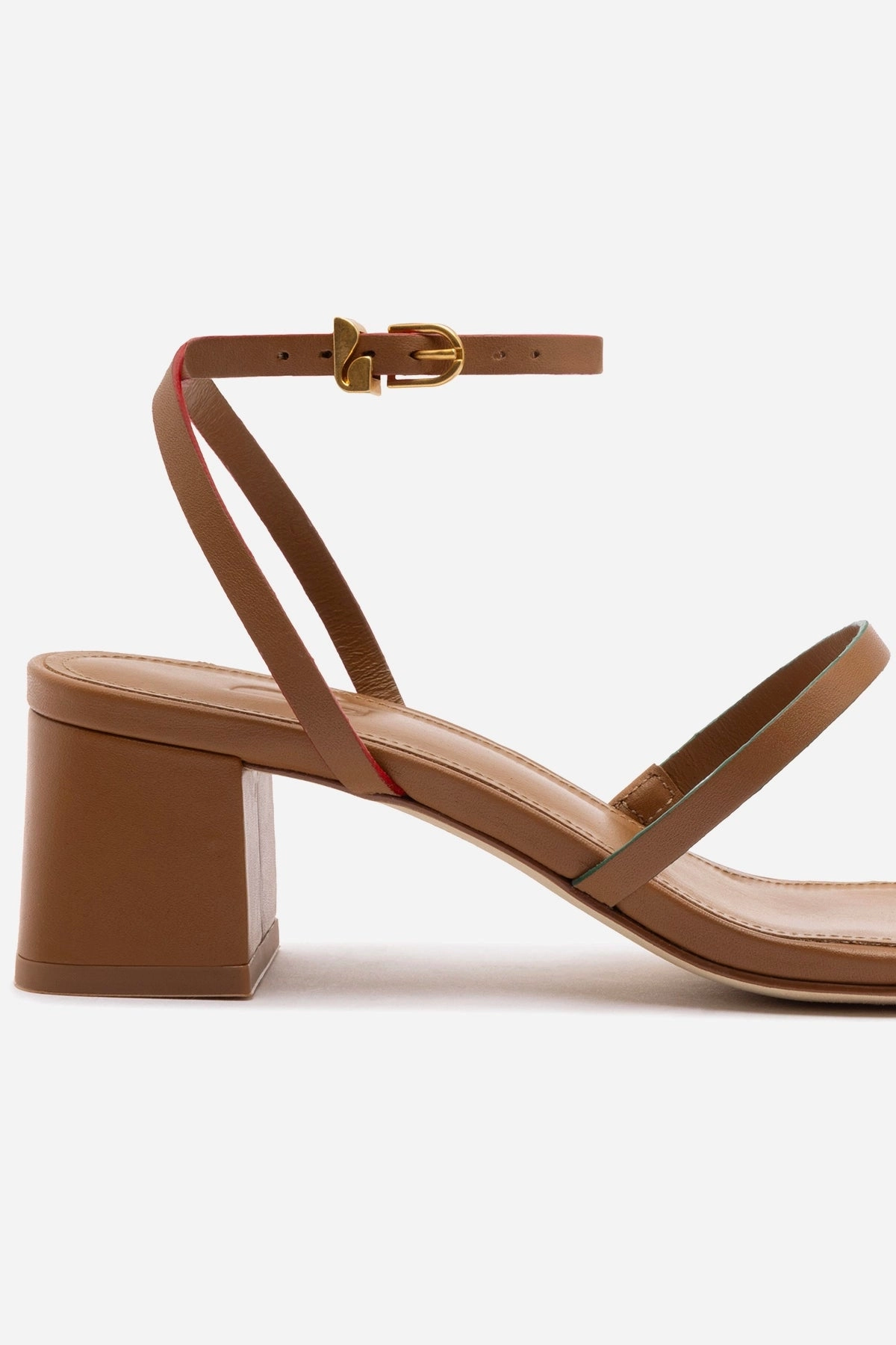 Beach Wear Outdoor Essential Biarritz Block In Caramel Leather