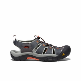 Flexible Summer Sandals Light Motion Men's Newport H2 Sandal  |  Magnet/Nasturtium