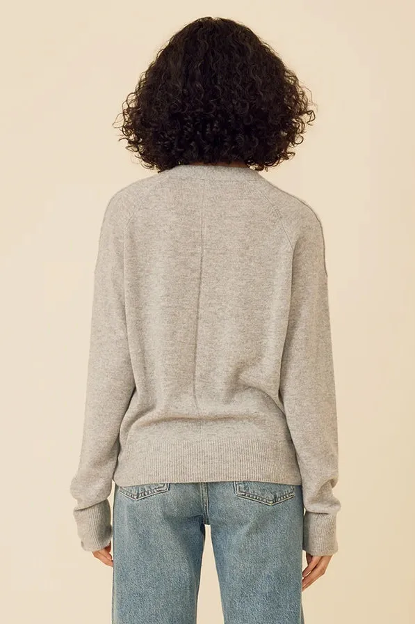 Sloane Cashmere Cardigan Soft Texture Cozy Fit Wear