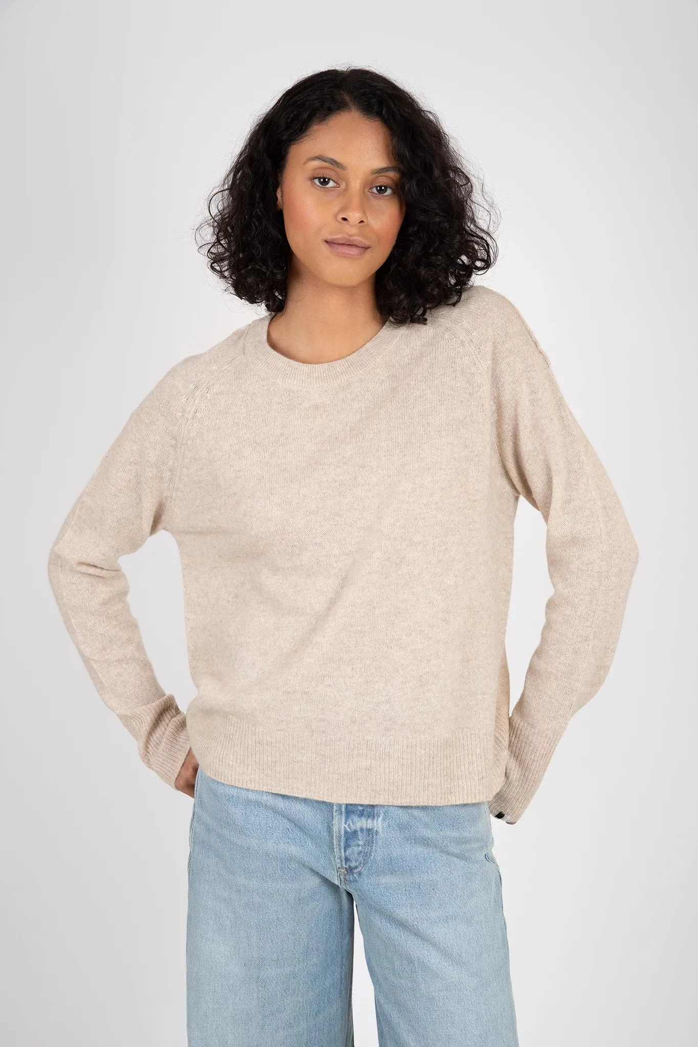 Fashion Knit Casual Essentials Sloane Cashmere Pullover