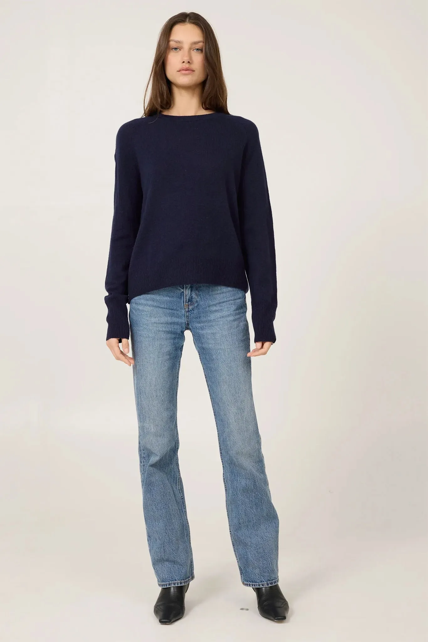 Soft Comfort Wrinkle Resistant Knit Sloane Cashmere Pullover