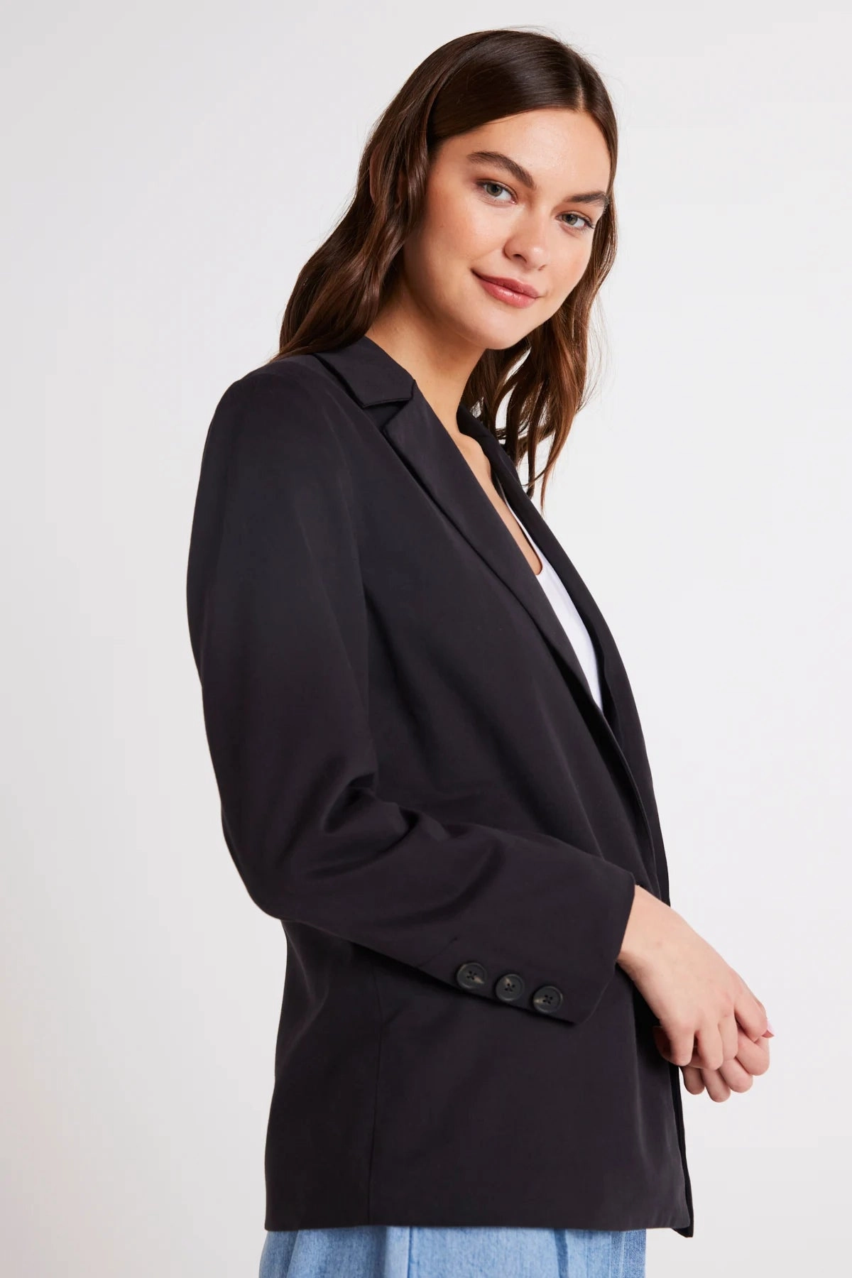 Single Breasted Blazer Hold