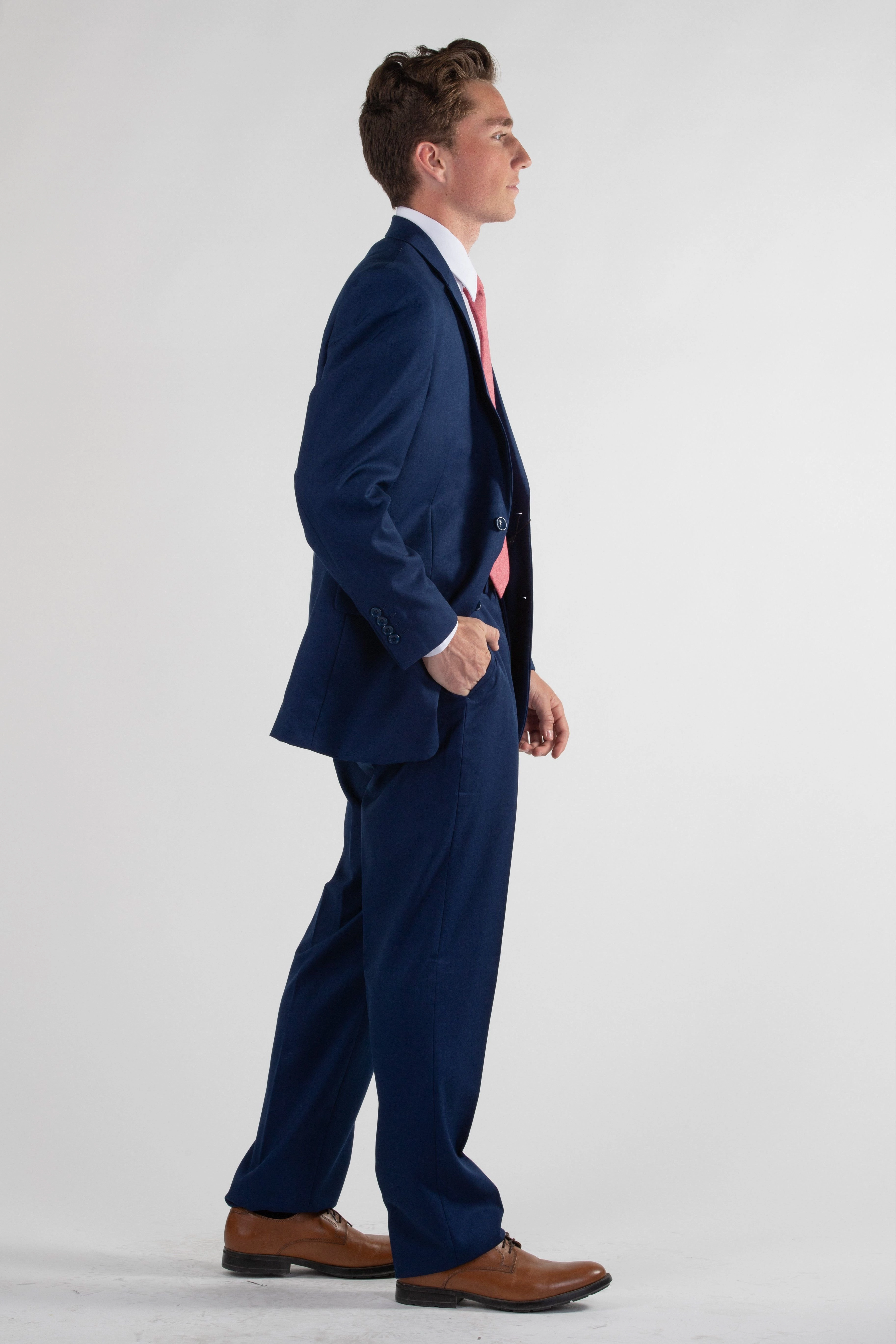 Signature Suit Classic Indigo Sleek Professional Look Elegant Finish