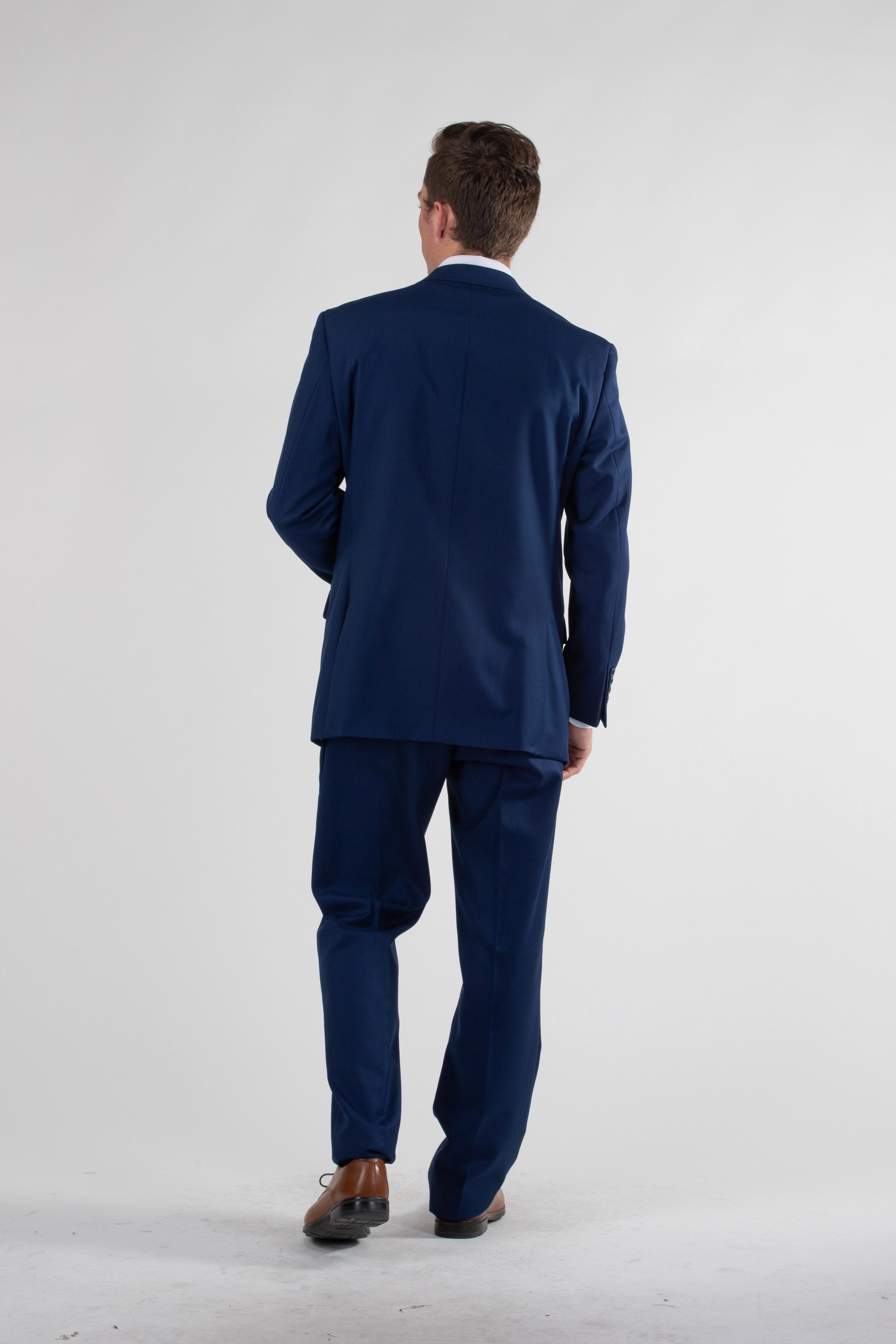 Signature Suit Classic Indigo Smart and Tailored Timeless Business Fit