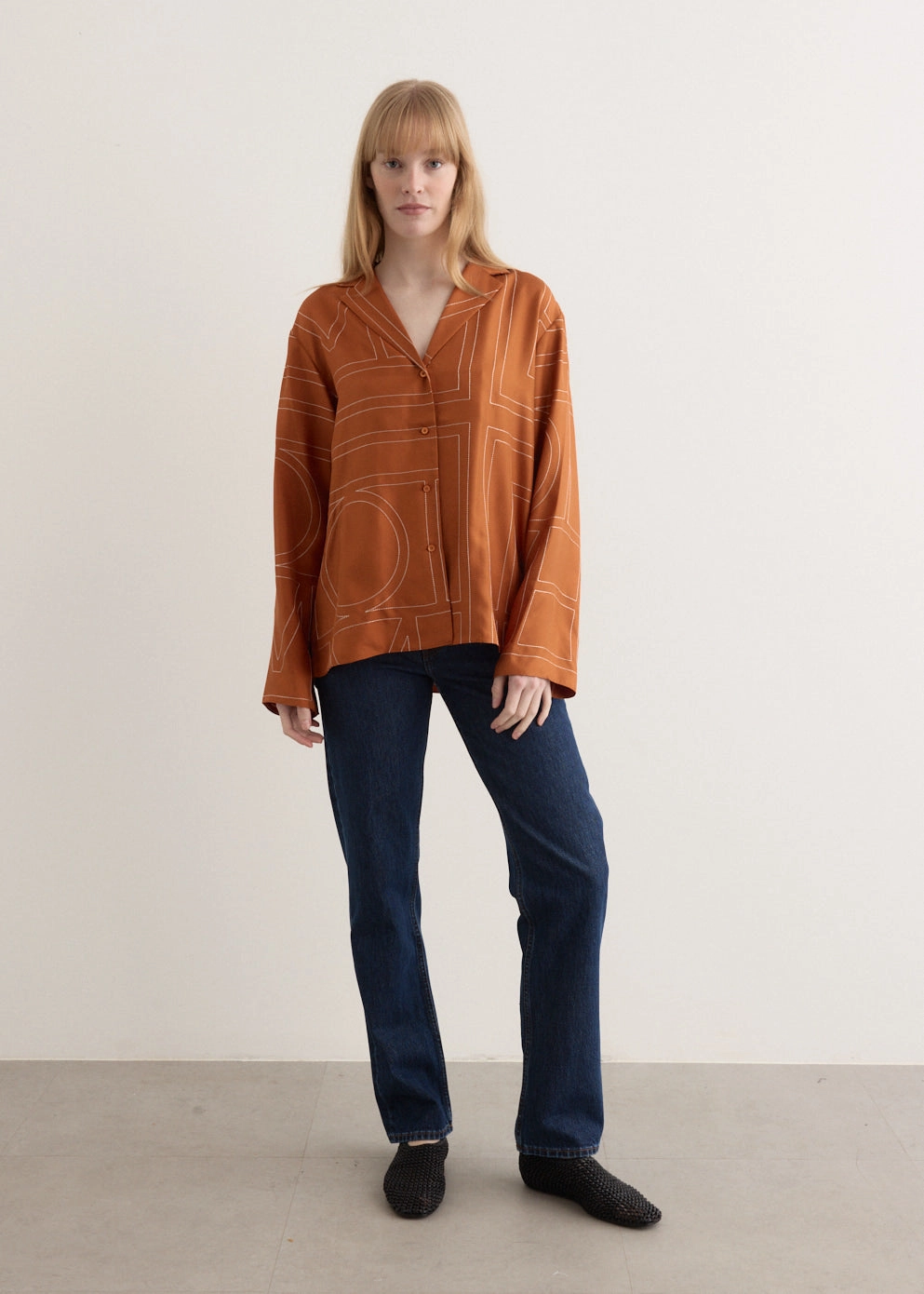 Low Straight Denim Jeans Streetwear Fan Evening Stroll Elegant