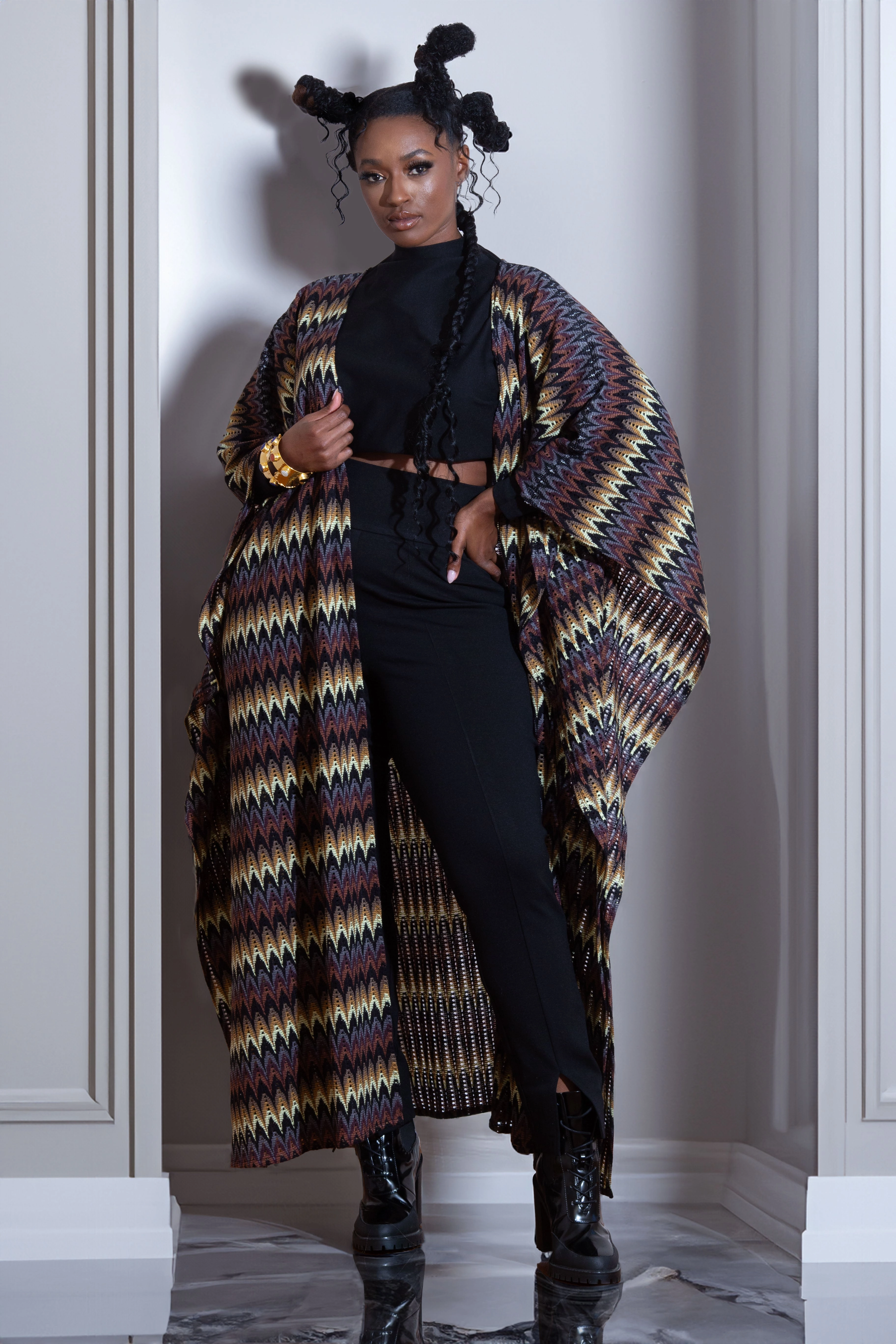 PLUS SIZE CROCHET DUSTER- JIBRI Comfy Layers